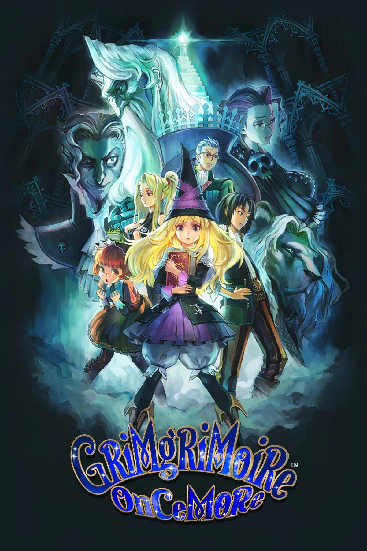 Giao diện chiến đấu 2D độc đáo của GrimGrimoire OnceMore