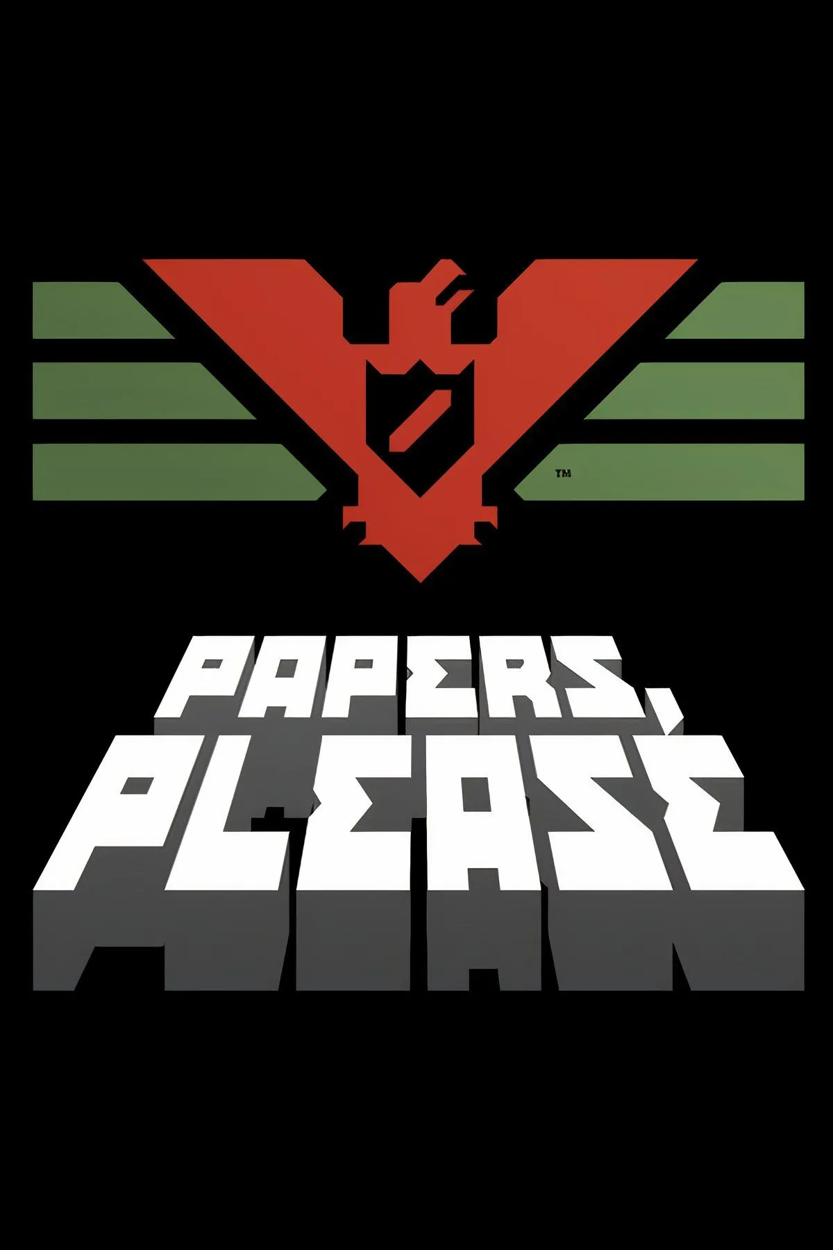 Giao diện kiểm soát biên giới trong Papers, Please, hiển thị các tài liệu, con dấu và hình ảnh một người nhập cảnh đang chờ kiểm tra.