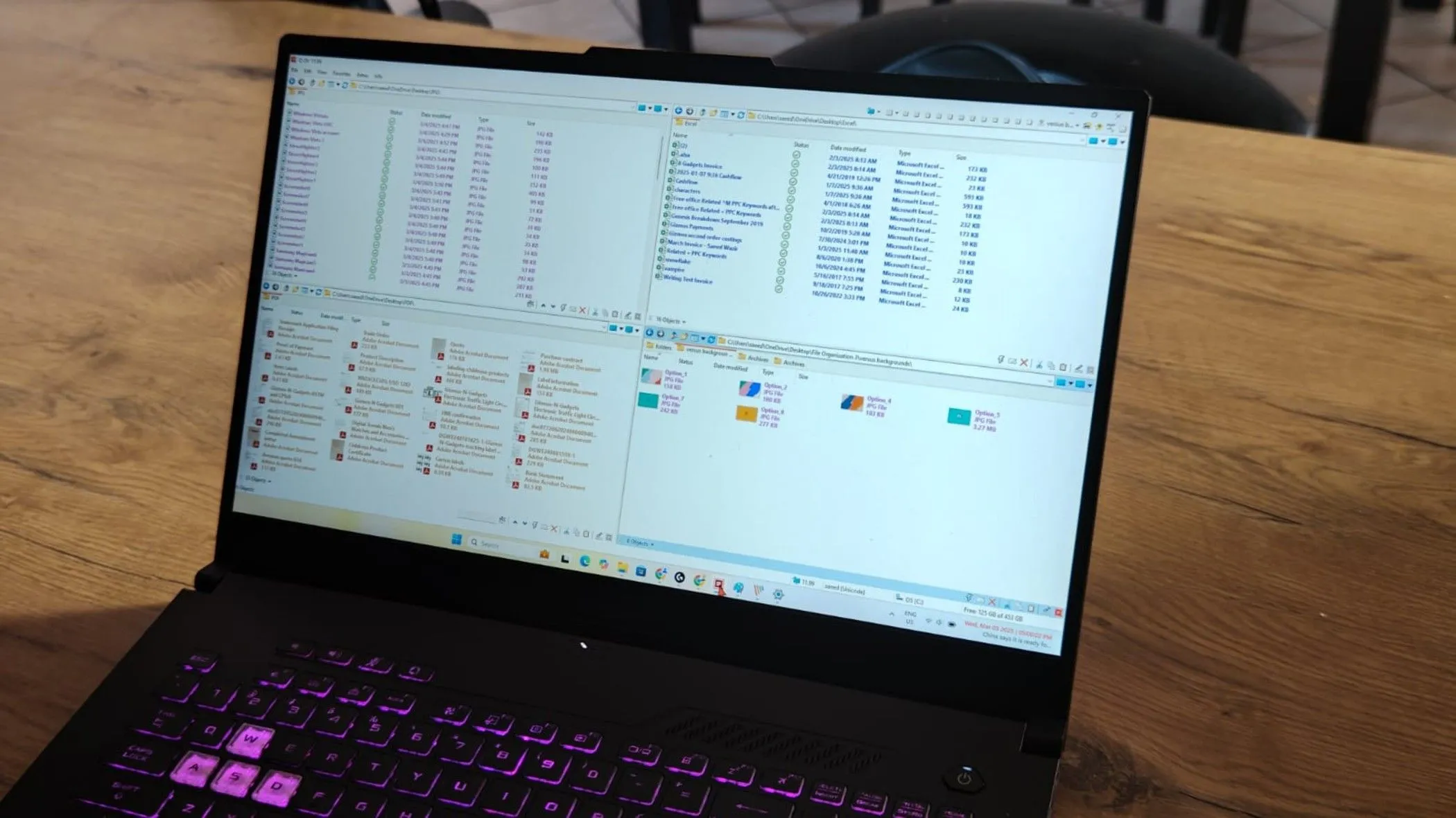 Giao diện Q-Dir, một ứng dụng quản lý tệp thay thế hiệu quả cho File Explorer