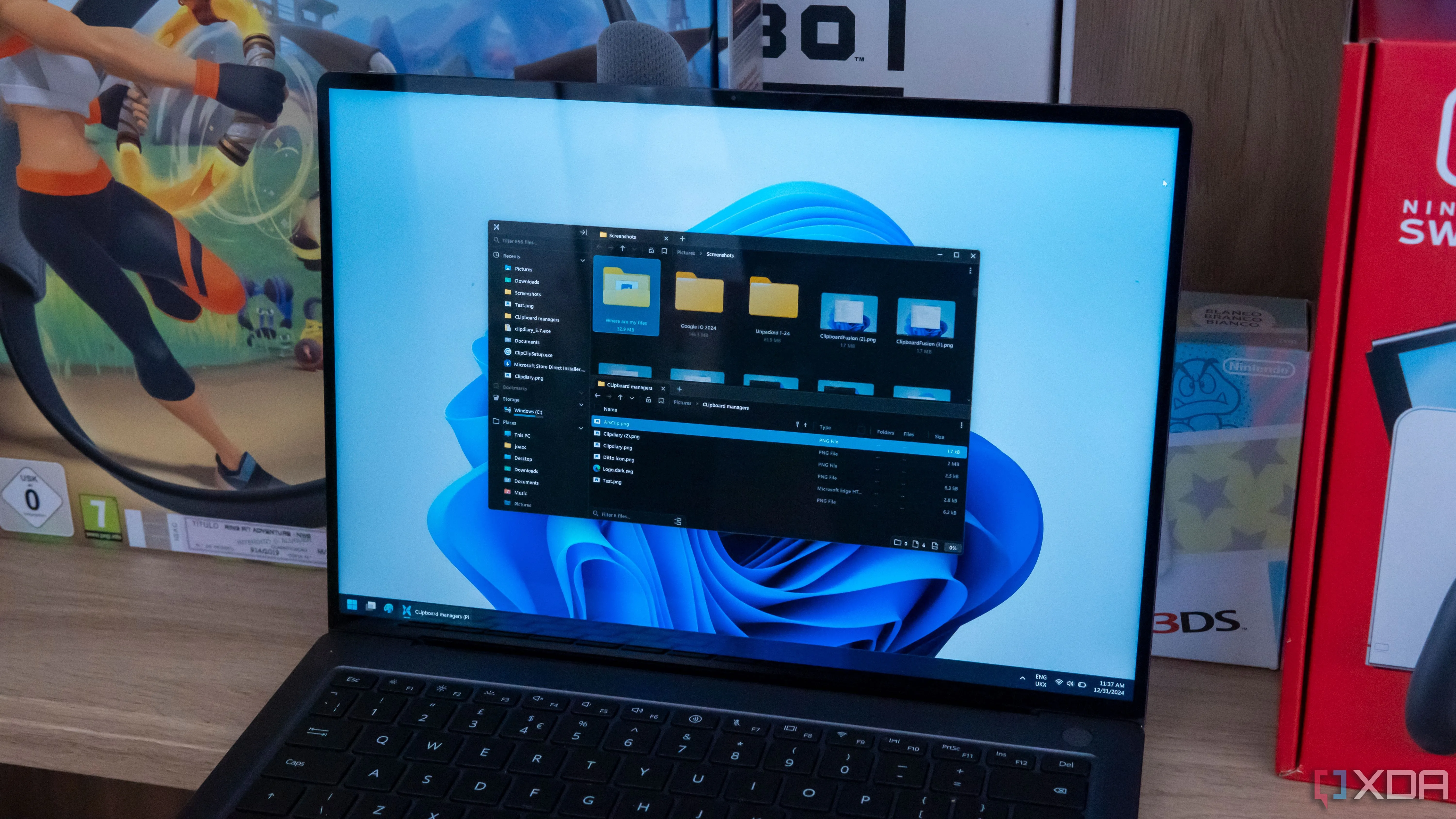 Giao diện quản lý tập tin trên Windows 11 minh họa cho việc máy tính hoạt động chậm