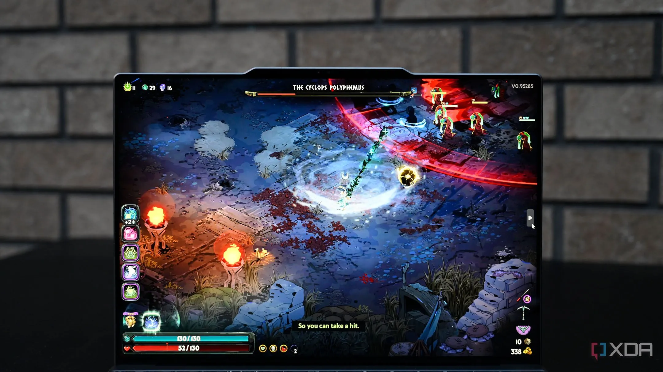Hades II trên Lenovo ThinkBook 13x G4, minh họa cho game early access và demo Steam Next Fest