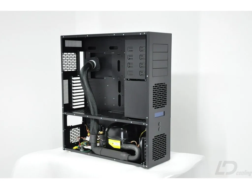 Hệ thống tản nhiệt dưới 0 độ C LD PC-V10 sử dụng công nghệ phase-change để làm mát CPU