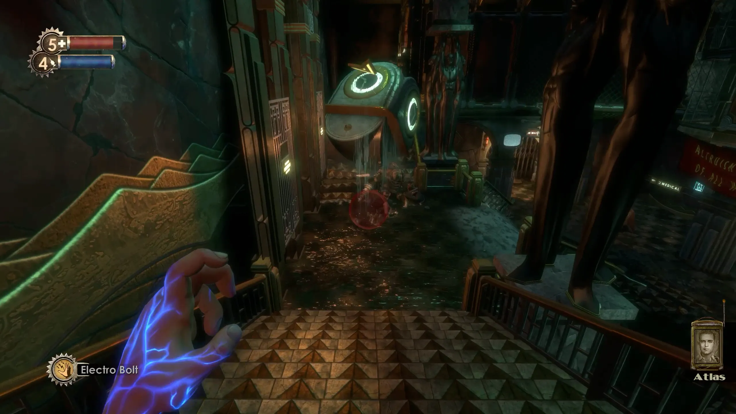 Hình ảnh biểu tượng của BioShock Remastered, với thành phố dưới nước Rapture và phong cách nghệ thuật đặc trưng.