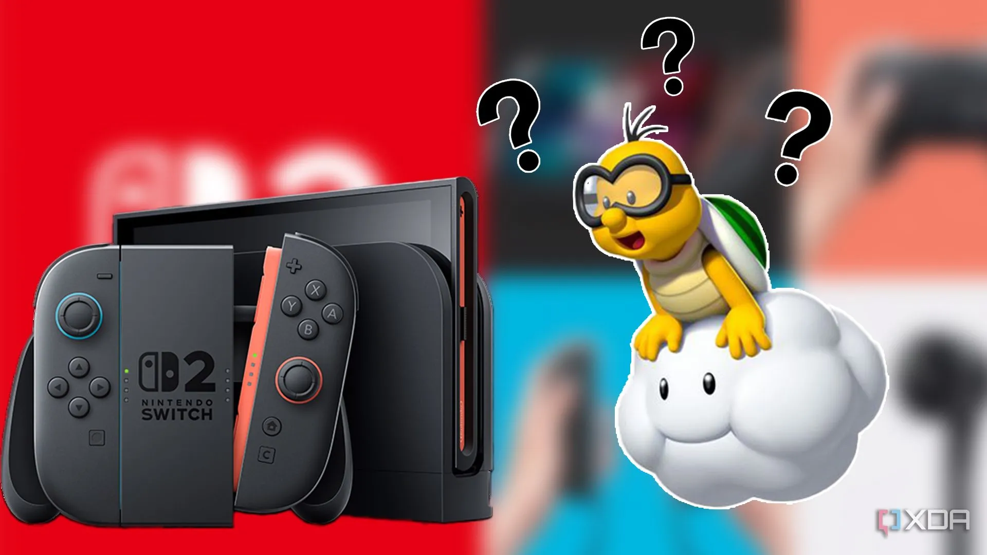Hình ảnh điện toán đám mây với logo Nintendo Switch, tượng trưng cho những tính năng và công nghệ mới mà Nintendo Switch 2 có thể mang lại