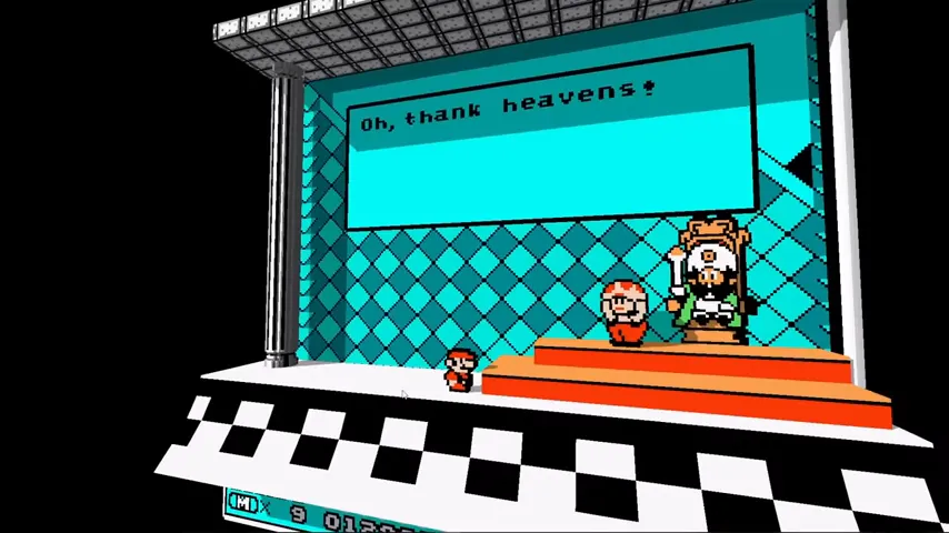 Hình ảnh giao diện của giả lập 3DNES, công cụ biến game NES 2D thành trải nghiệm 3D độc đáo trên PC.