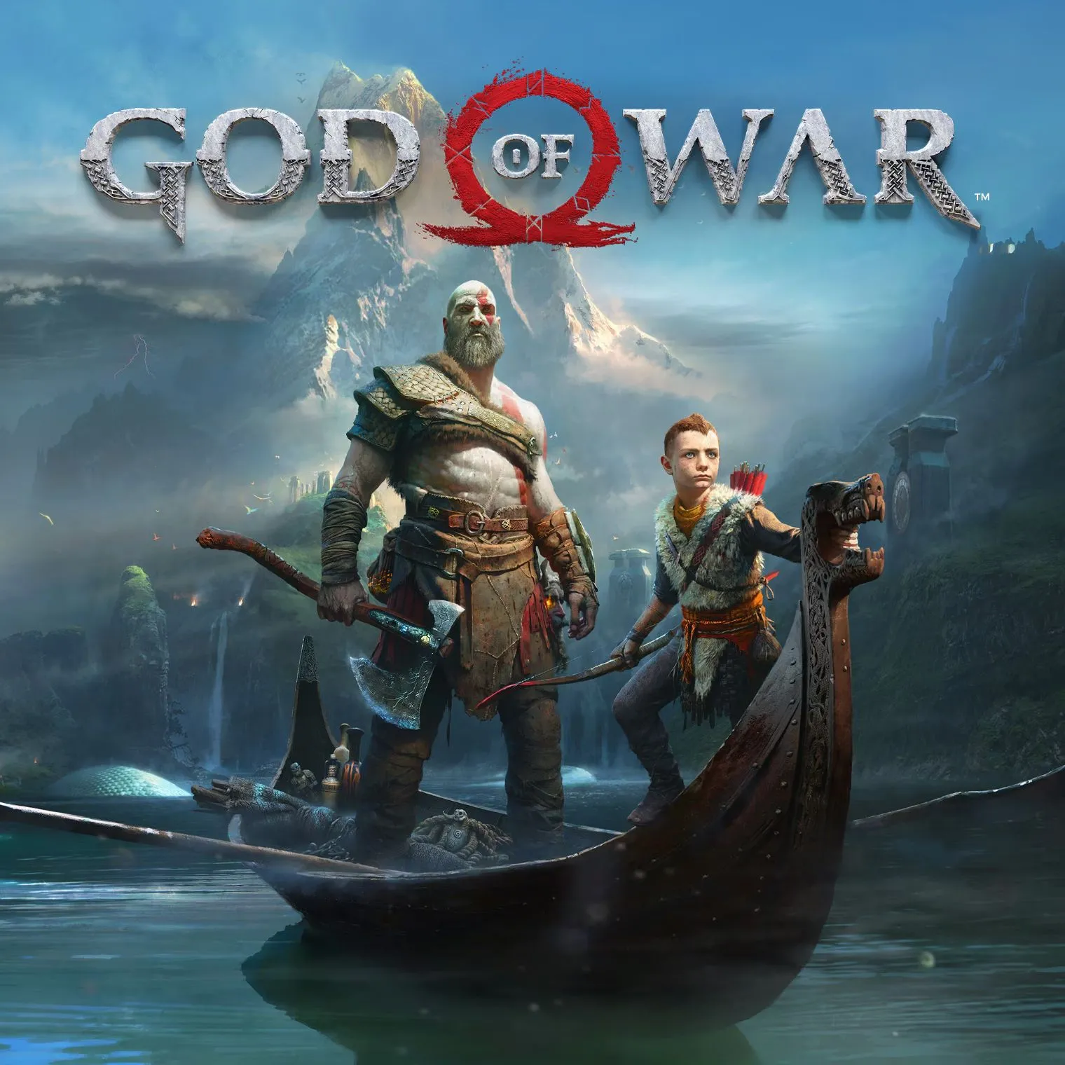Hình ảnh Kratos và Atreus trong God of War (2018), minh họa sự đổi mới cốt truyện và nhân vật.