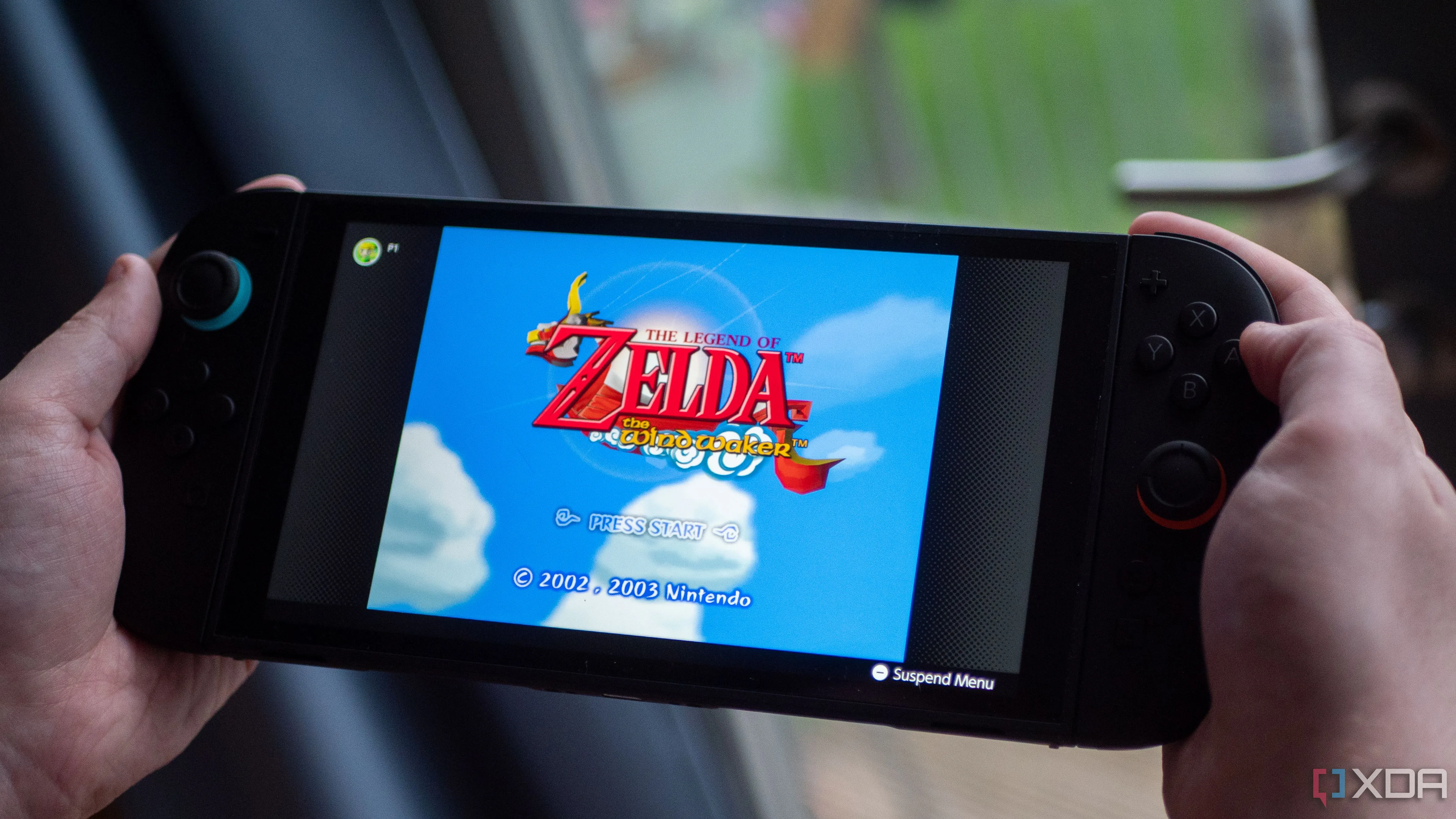 Hình ảnh Nintendo Switch 2 với thiết kế lấy cảm hứng từ GameCube, minh họa cho các rò rỉ về thiết kế console sớm