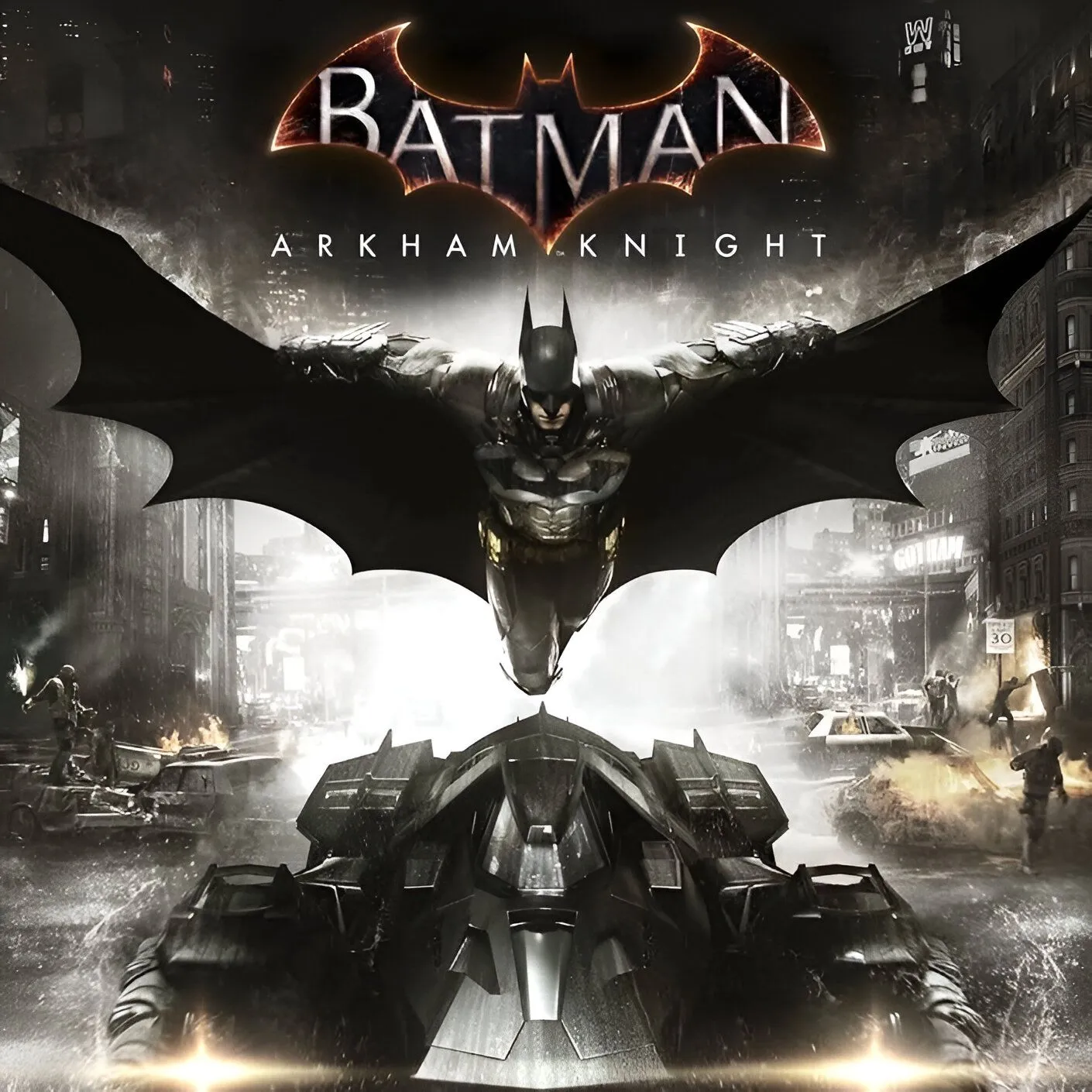Hình ảnh sản phẩm game Batman: Arkham Knight, một phần trong Batman Arkham Collection