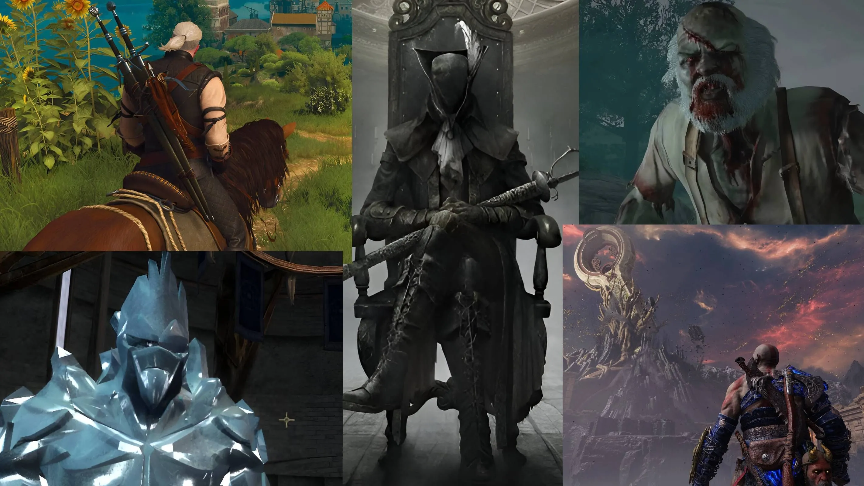 Hình ảnh tổng hợp các tựa game và DLC nổi bật, minh họa cho sự phát triển của nội dung mở rộng trong ngành công nghiệp game.
