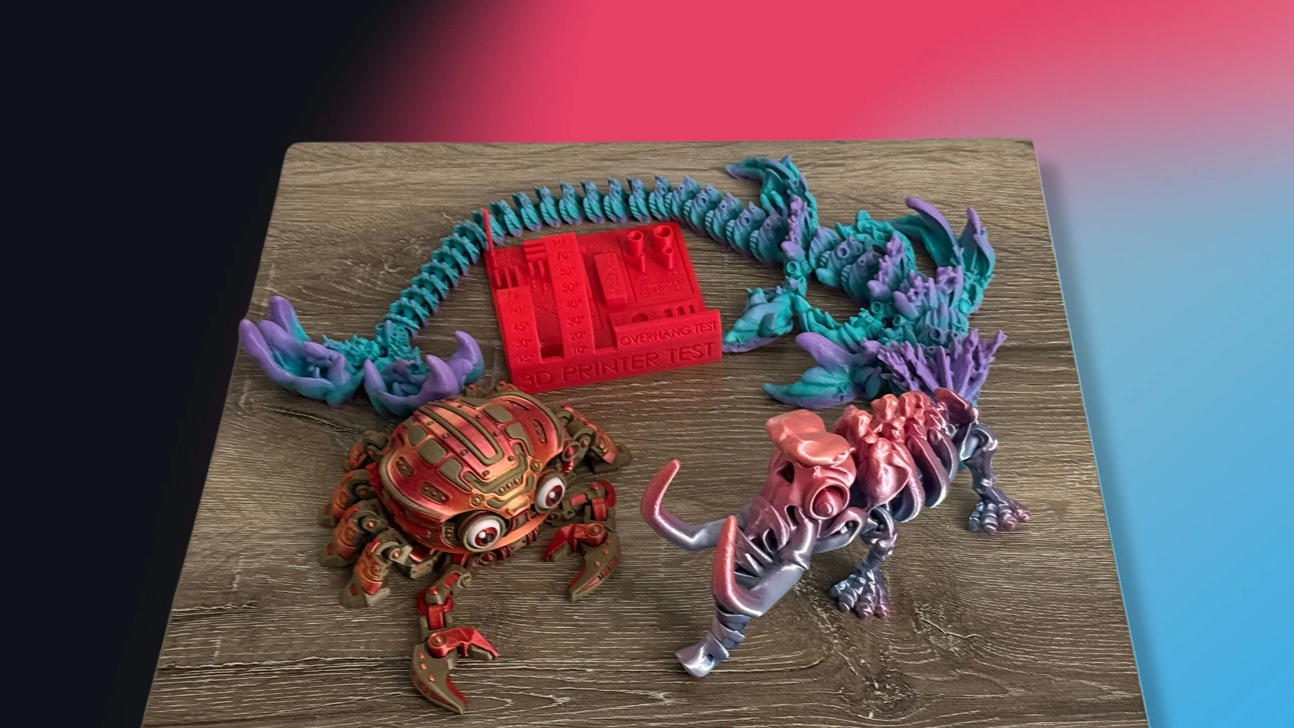 Hộp đựng filament in 3D kín khí với hạt hút ẩm và máy đo độ ẩm