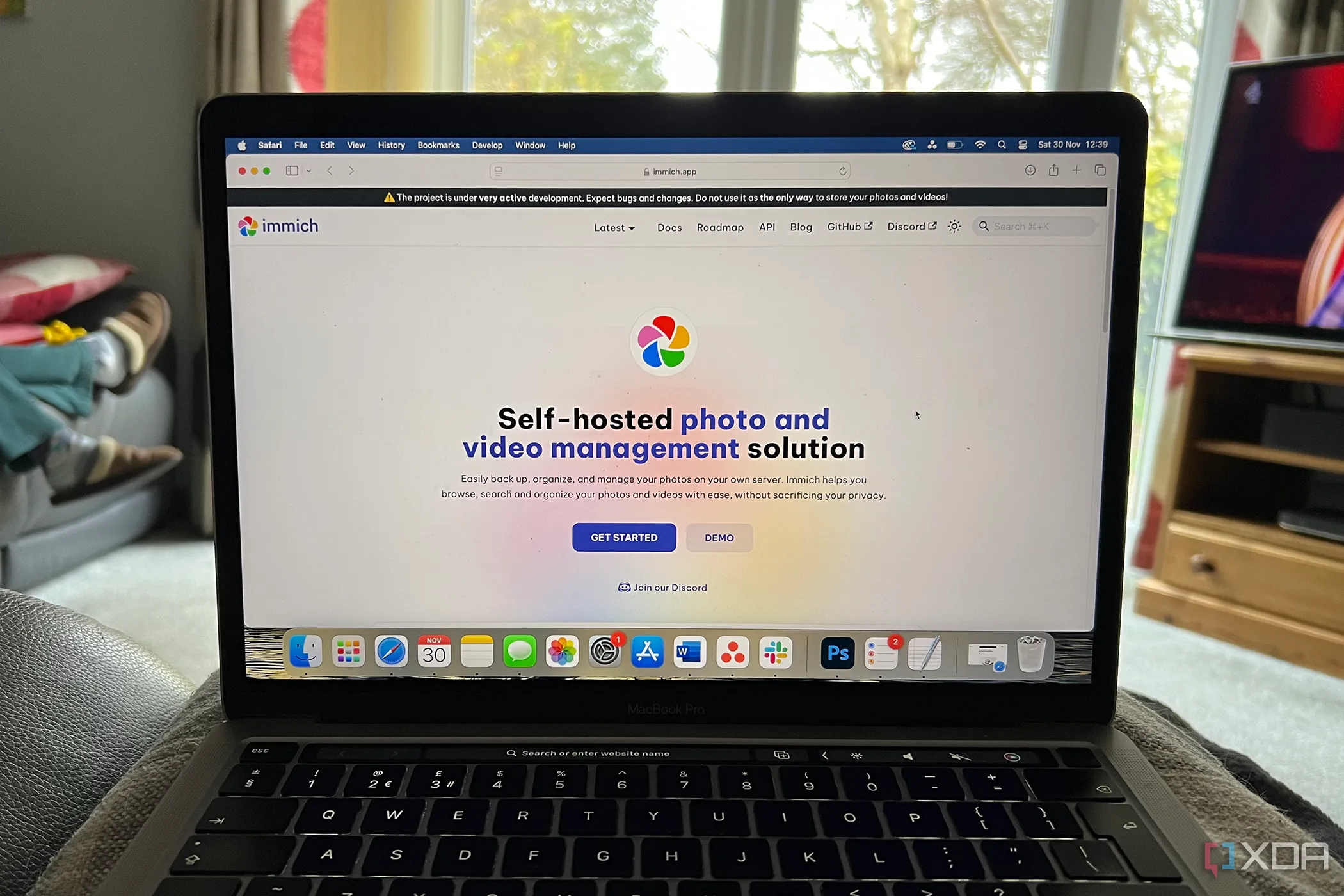 Immich trên MacBook