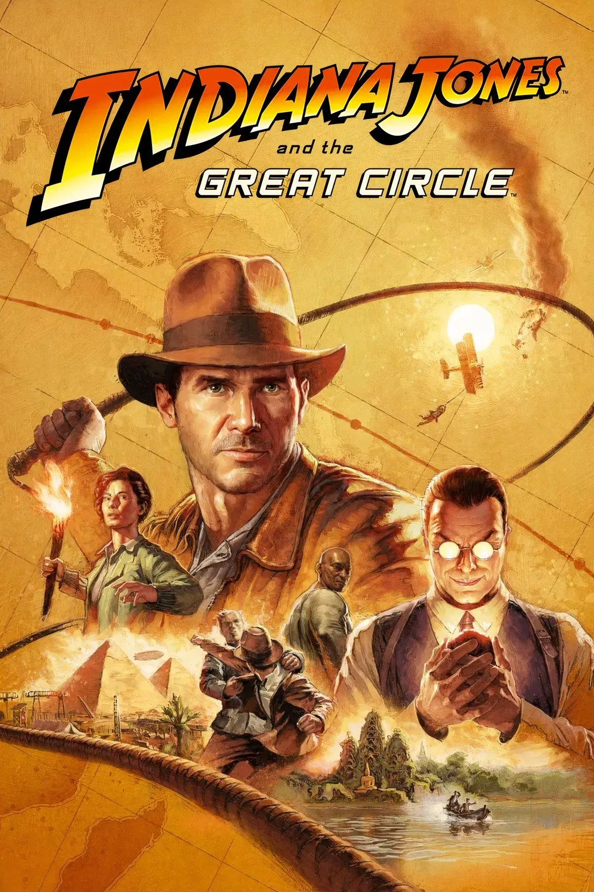 Indiana Jones khám phá hang động cổ đại trong game hành động phiêu lưu Indiana Jones and the Great Circle