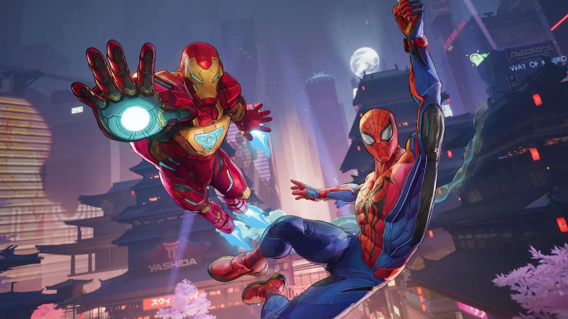 Iron Man và Spider-Man đại diện cho thế giới siêu anh hùng Marvel