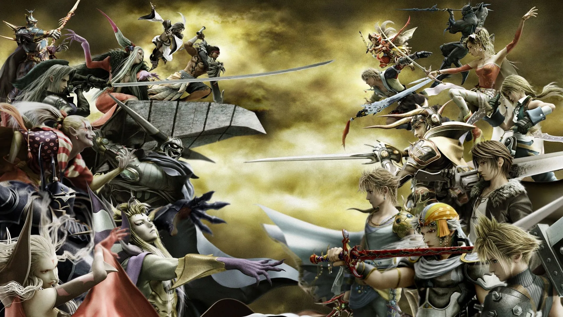 Key art từ Dissidia Final Fantasy