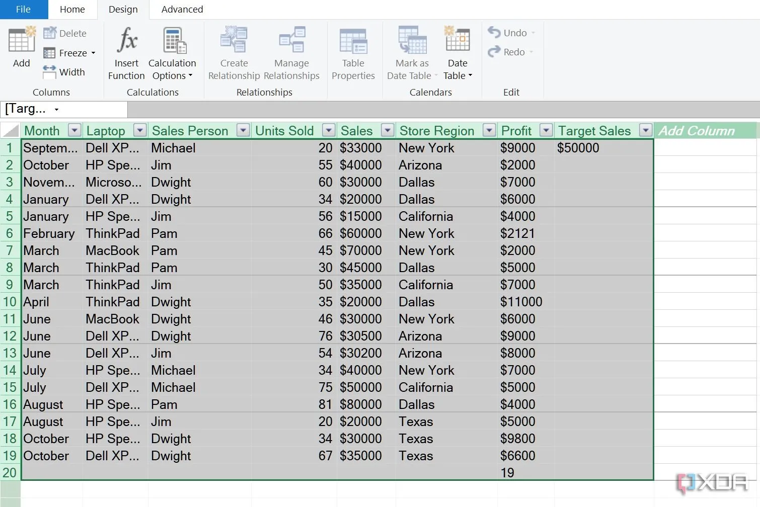 khu vực truy vấn dữ liệu bằng ngôn ngữ tự nhiên và Power Query trong Excel