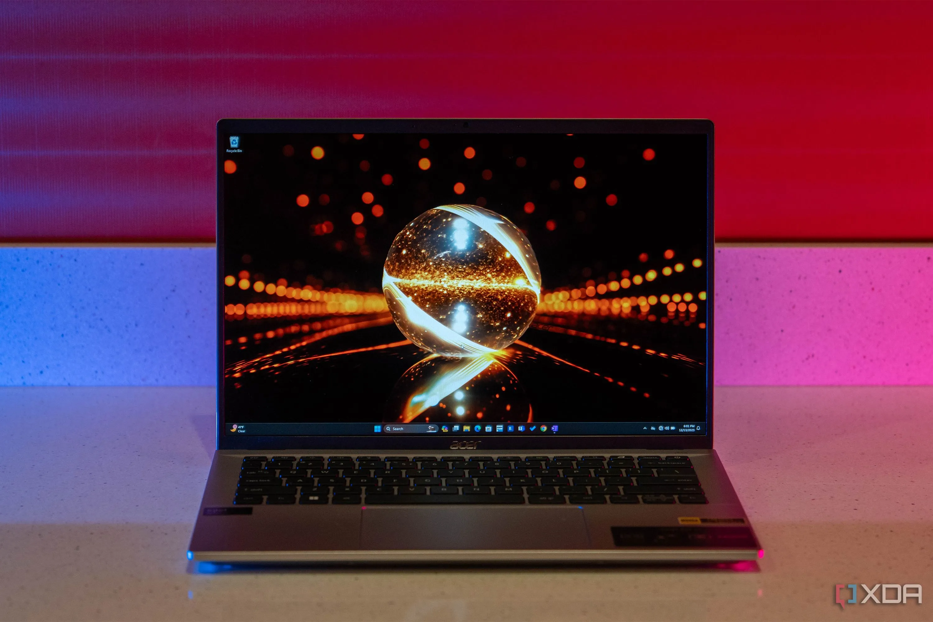 Laptop Acer Swift Go 14, minh họa cho xu hướng máy tính AI với chip NPU
