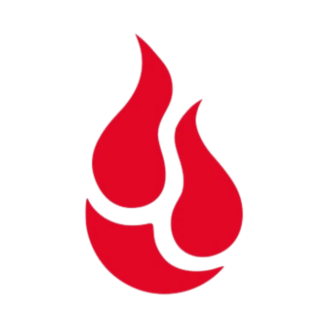 Logo của Backblaze, một dịch vụ sao lưu đám mây hàng đầu được khuyến nghị cho người dùng cá nhân và doanh nghiệp