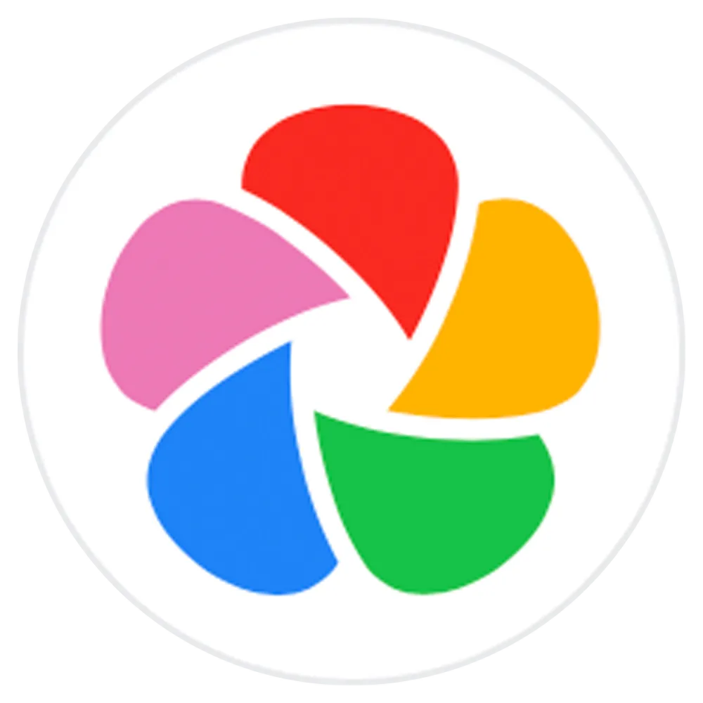 Logo của Immich, ứng dụng quản lý ảnh tự host với các tính năng thông minh
