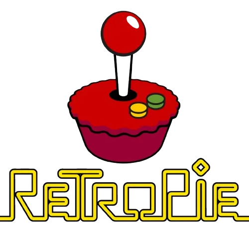 Logo của RetroPie, hệ điều hành giả lập game retro phổ biến dành cho Raspberry Pi và PC.