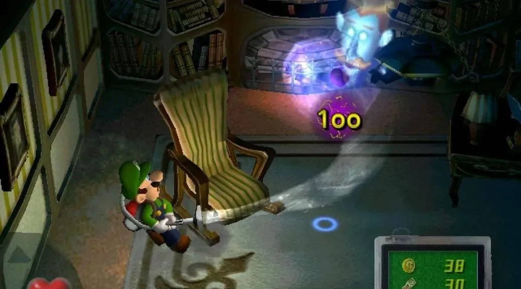 Luigi's Mansion gameplay săn ma trên Raspberry Pi