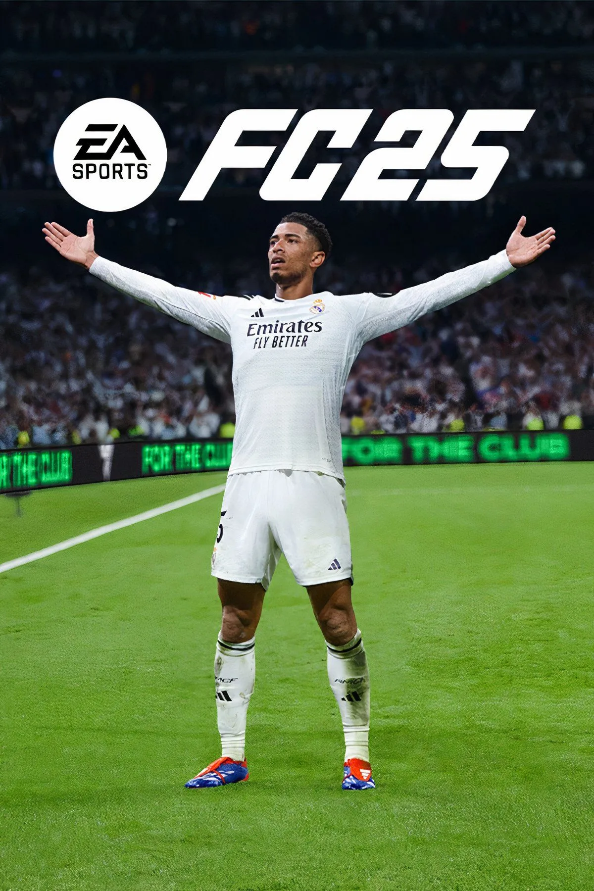 Màn hình chính của EA Sports FC 25, tựa game mô phỏng bóng đá hàng đầu với nhiều chế độ chơi.