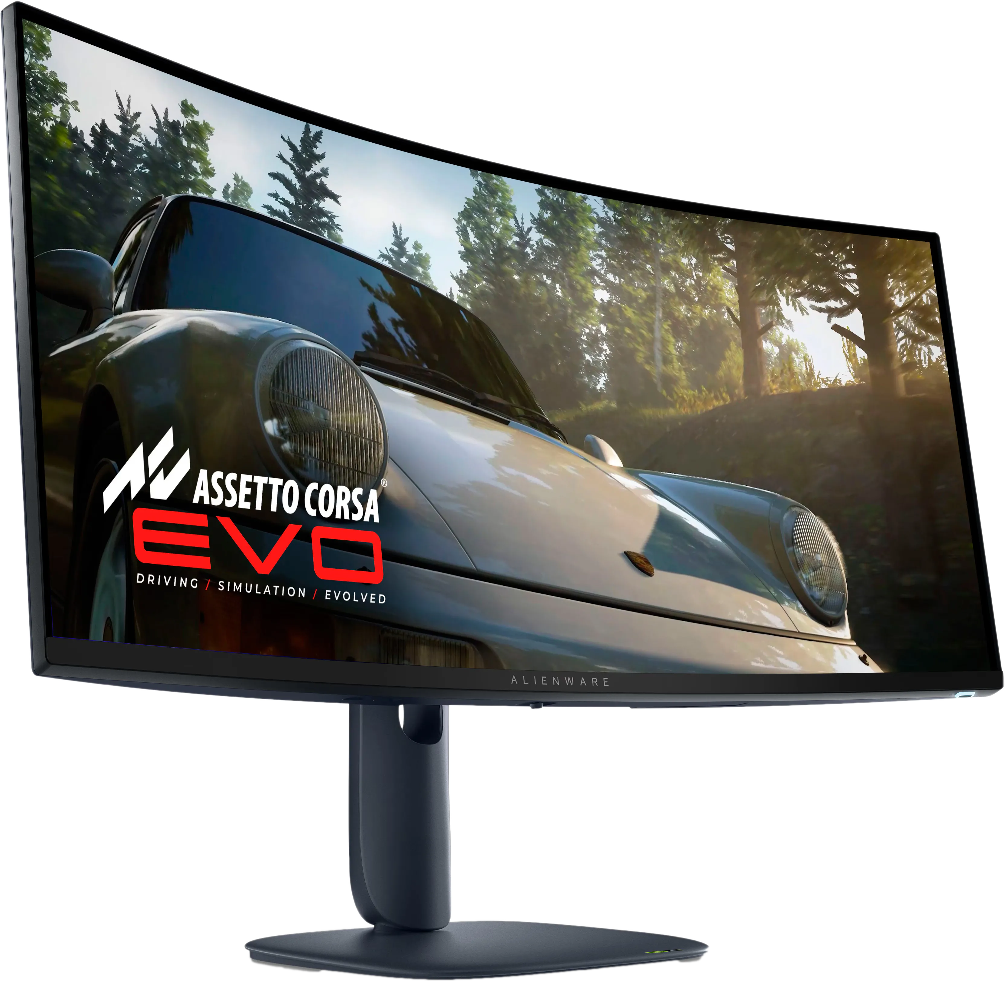 Màn hình chơi game Alienware AW3425DW màu đen sang trọng