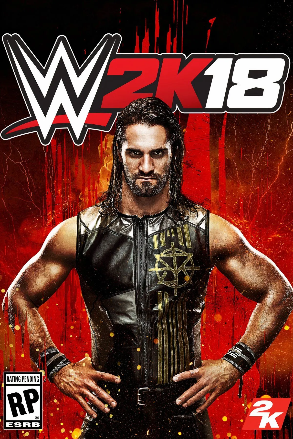 Màn hình chọn nhân vật với các đô vật WWE 2K18
