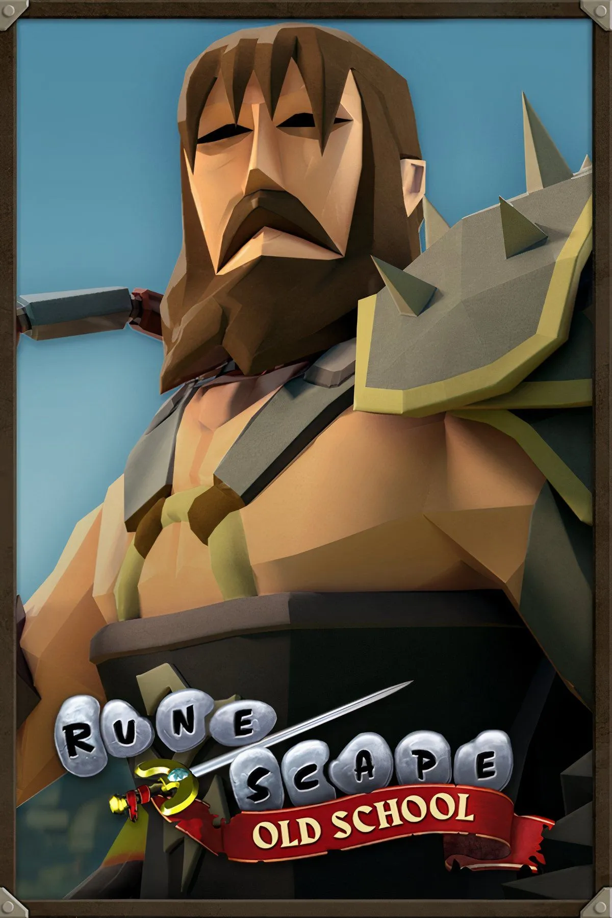 Màn hình gameplay của Old School RuneScape với đồ họa pixel cổ điển, hiển thị nhân vật người chơi đang khám phá một khu vực rừng rậm