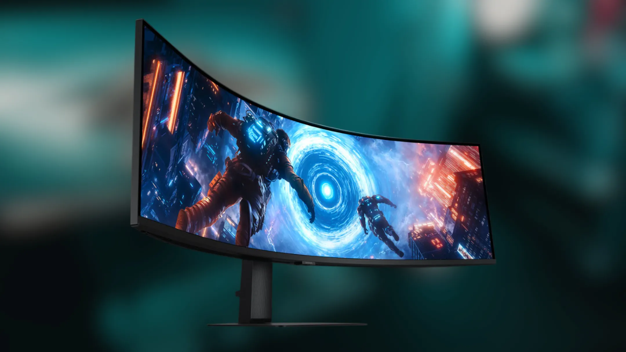 Màn hình gaming cong Samsung Odyssey G9 (G91F) 49 inch DQHD, 144Hz