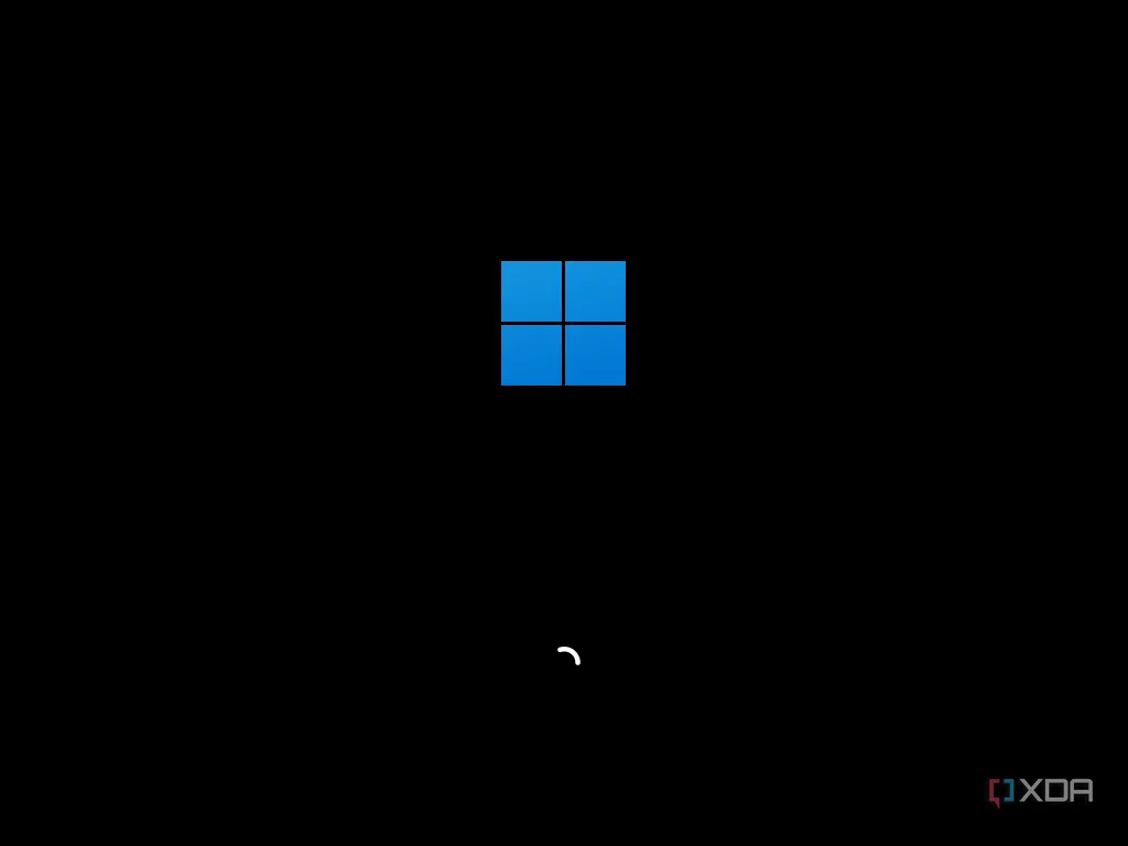 Màn hình khởi động của Windows 11, minh họa cho trường hợp máy tính không thể boot nếu thiếu POPCNT