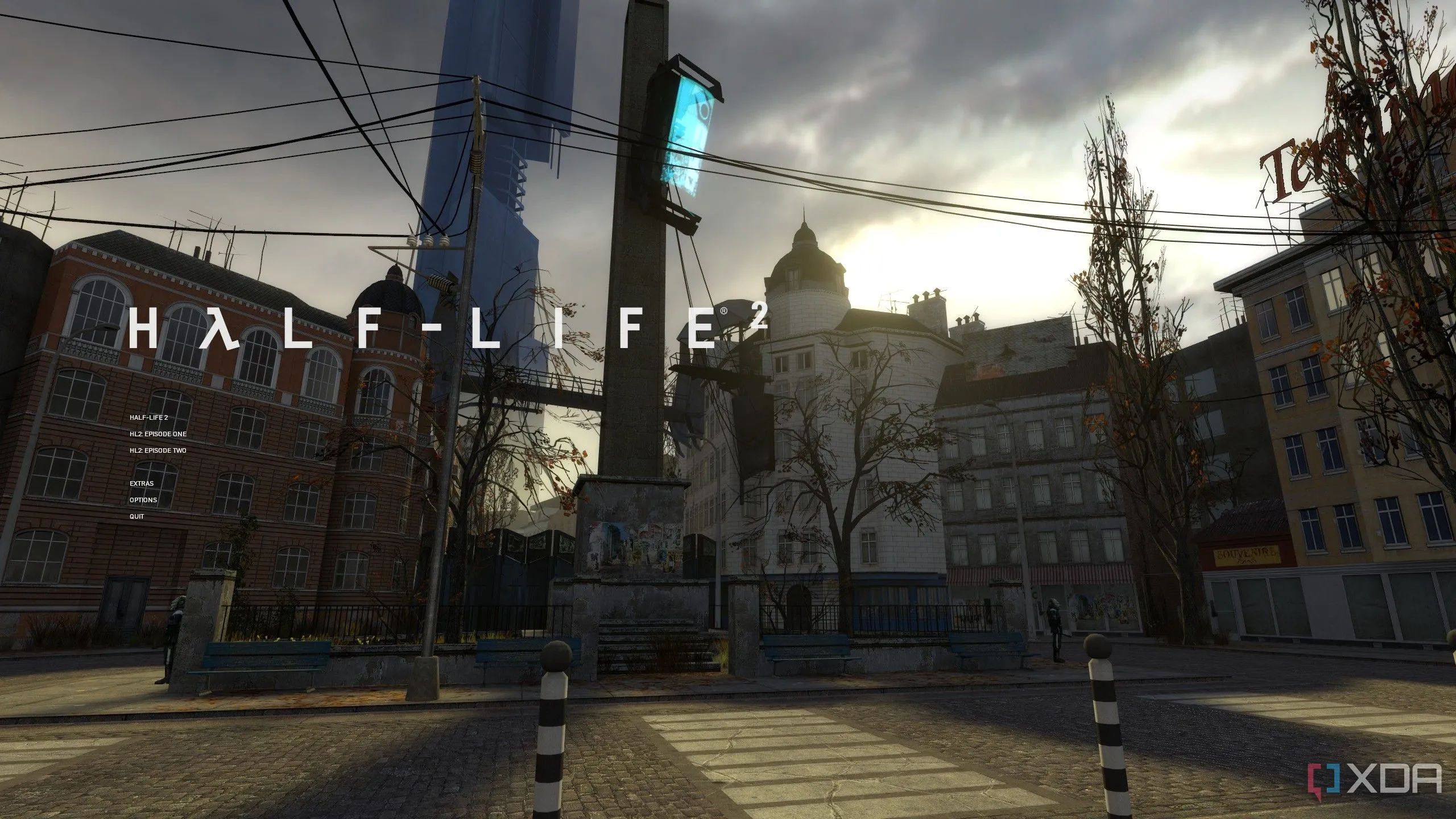 Màn hình khởi động game Half-Life 2, tượng trưng cho sự mong đợi HLX của Valve.