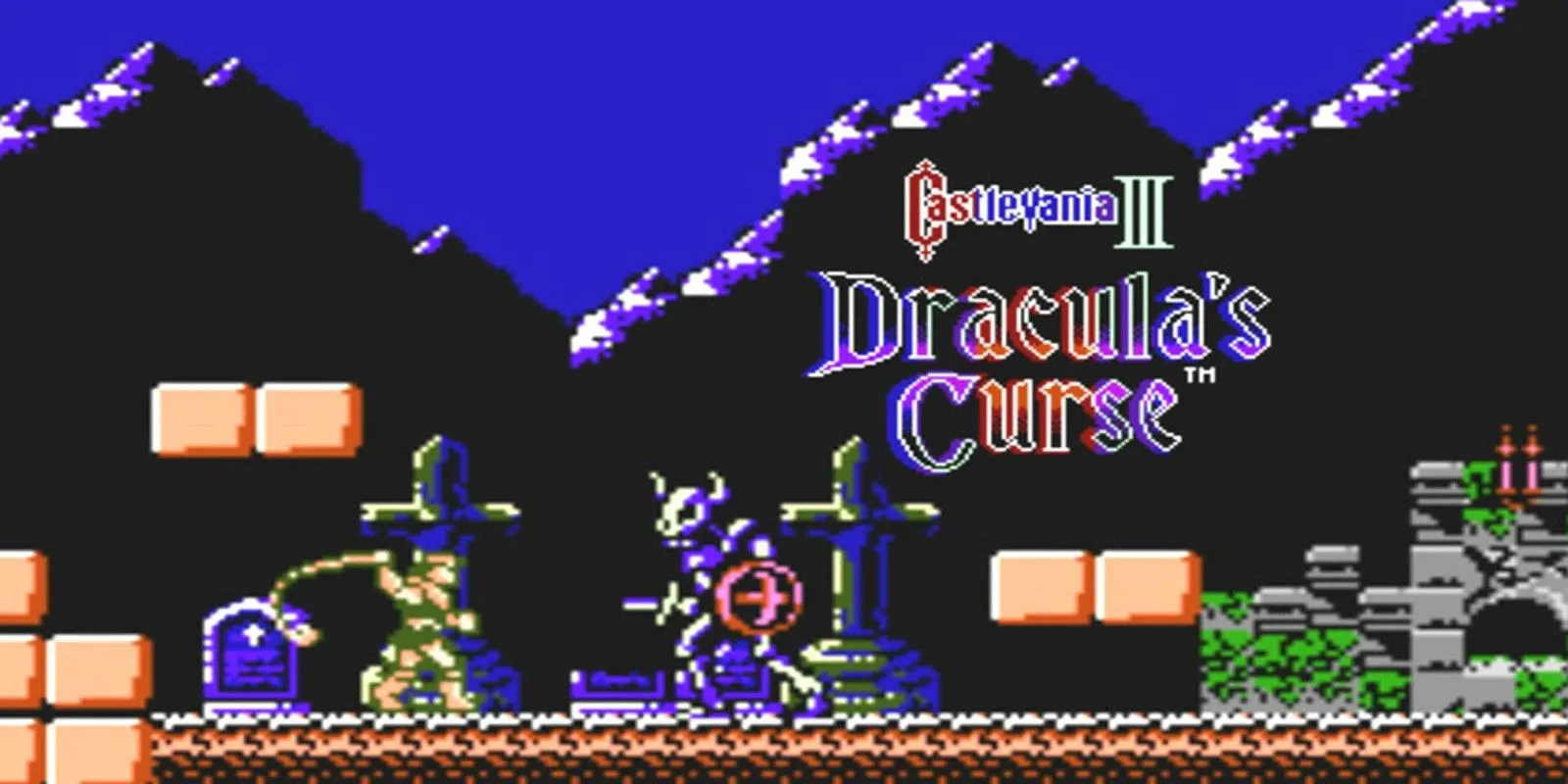 Màn hình tiêu đề Castlevania III: Dracula's Curse