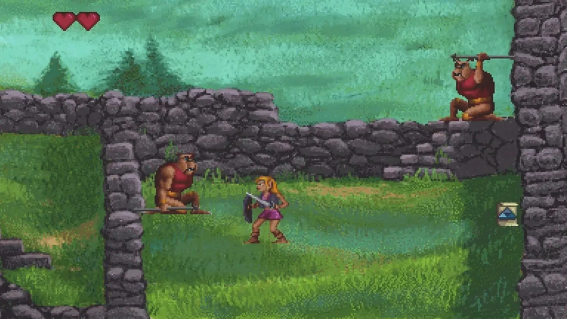 Màn hình trò chơi The Legend of Zelda: The Wand of Ganon trên Philips CD-i, minh chứng cho chất lượng kém của game hợp tác Nintendo Philips