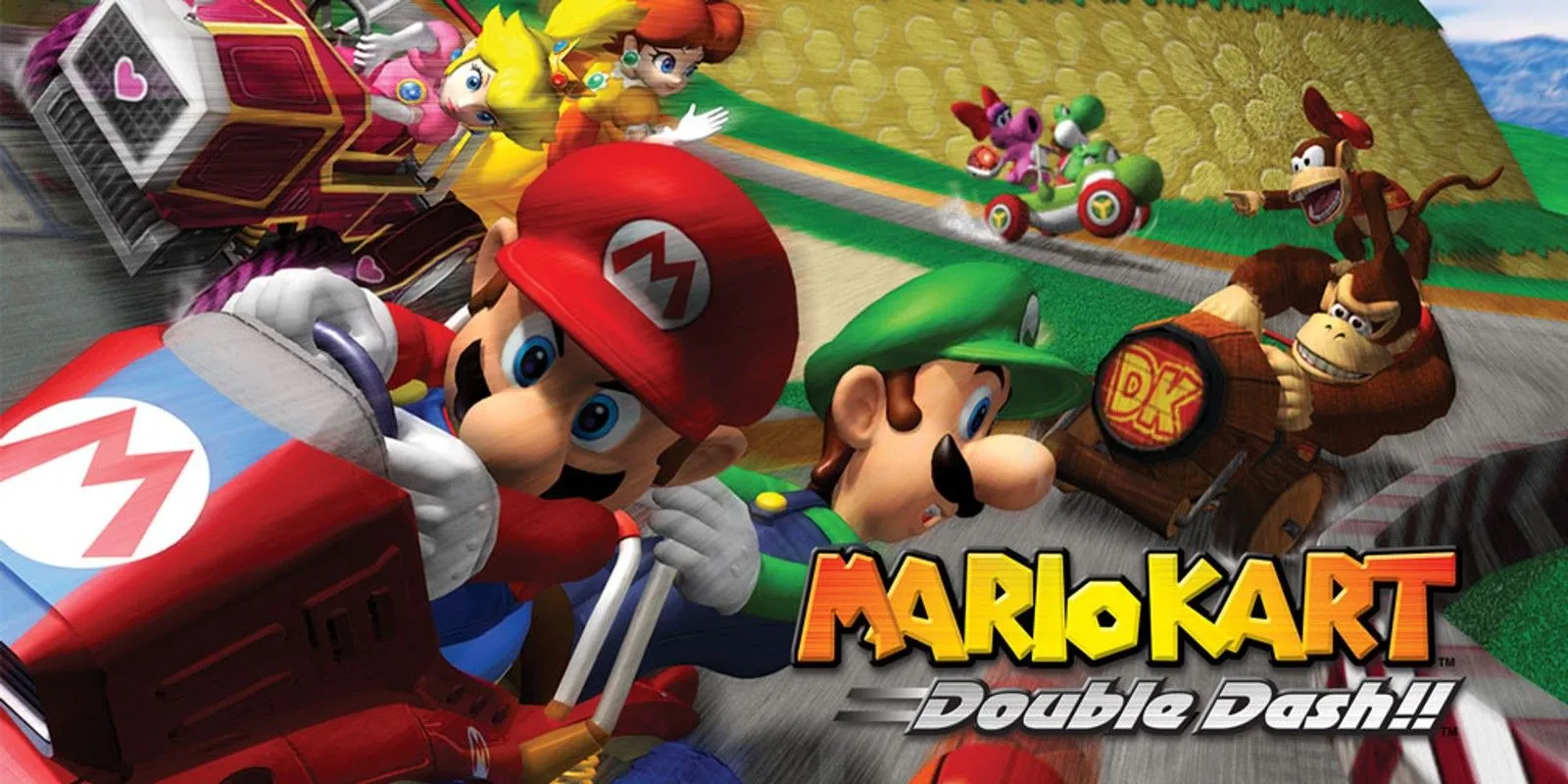 Mario Kart Double Dash gameplay trên Raspberry Pi 5 với đồ họa mượt mà