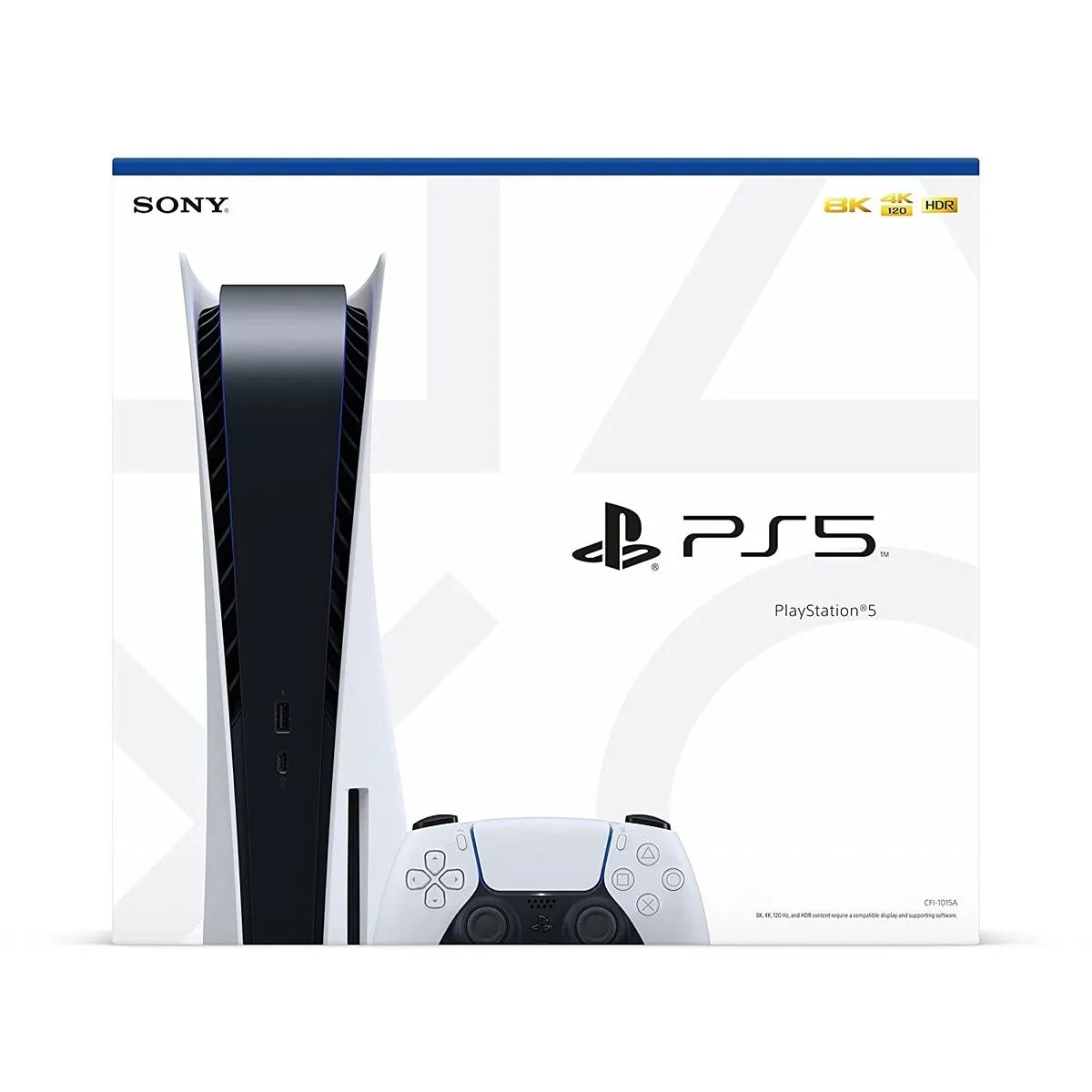 Máy chơi game console PlayStation 5 với thiết kế hiện đại