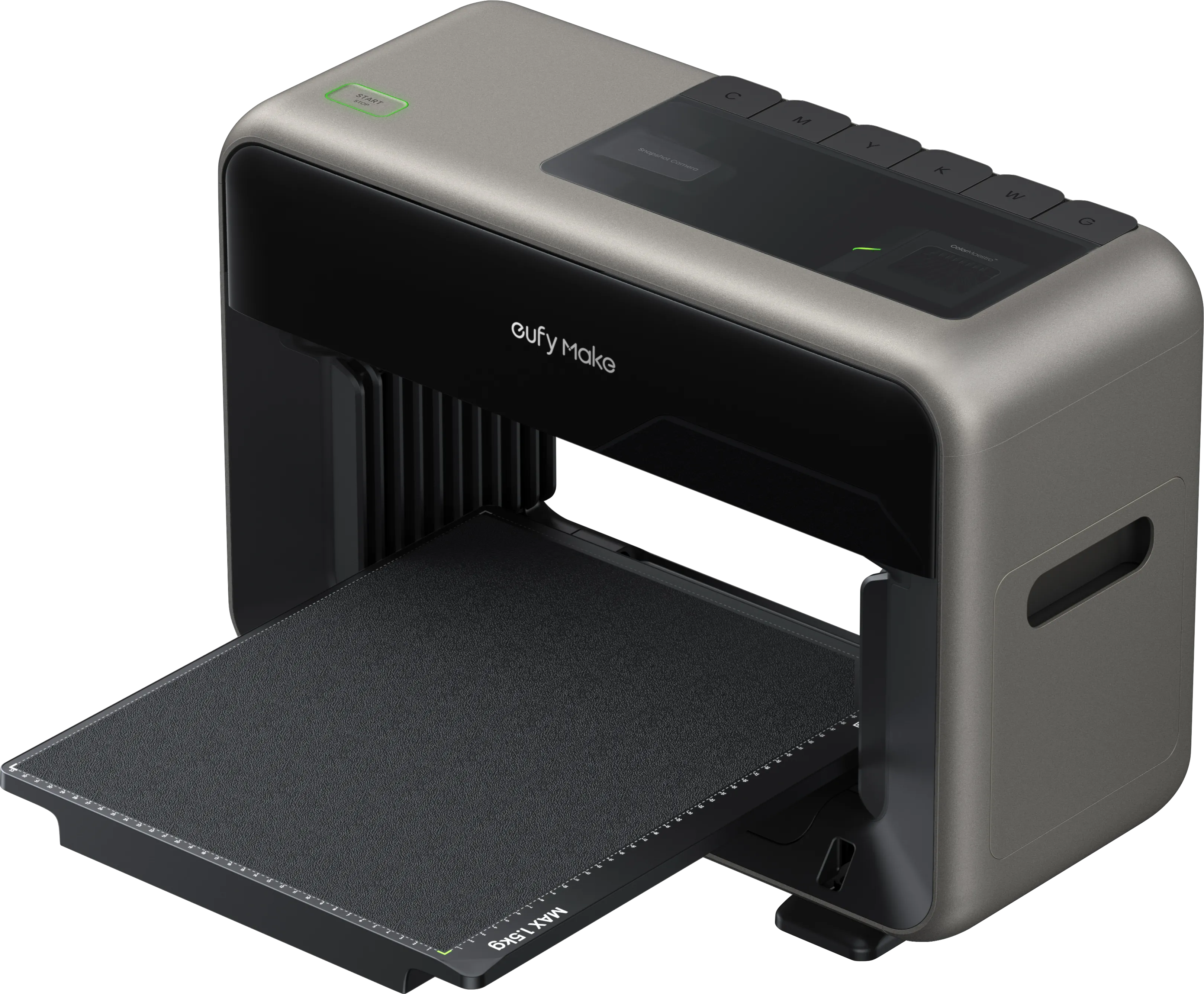 Máy in UV eufyMake E1 được sử dụng để in các thiết kế chi tiết trên các vật liệu khác nhau