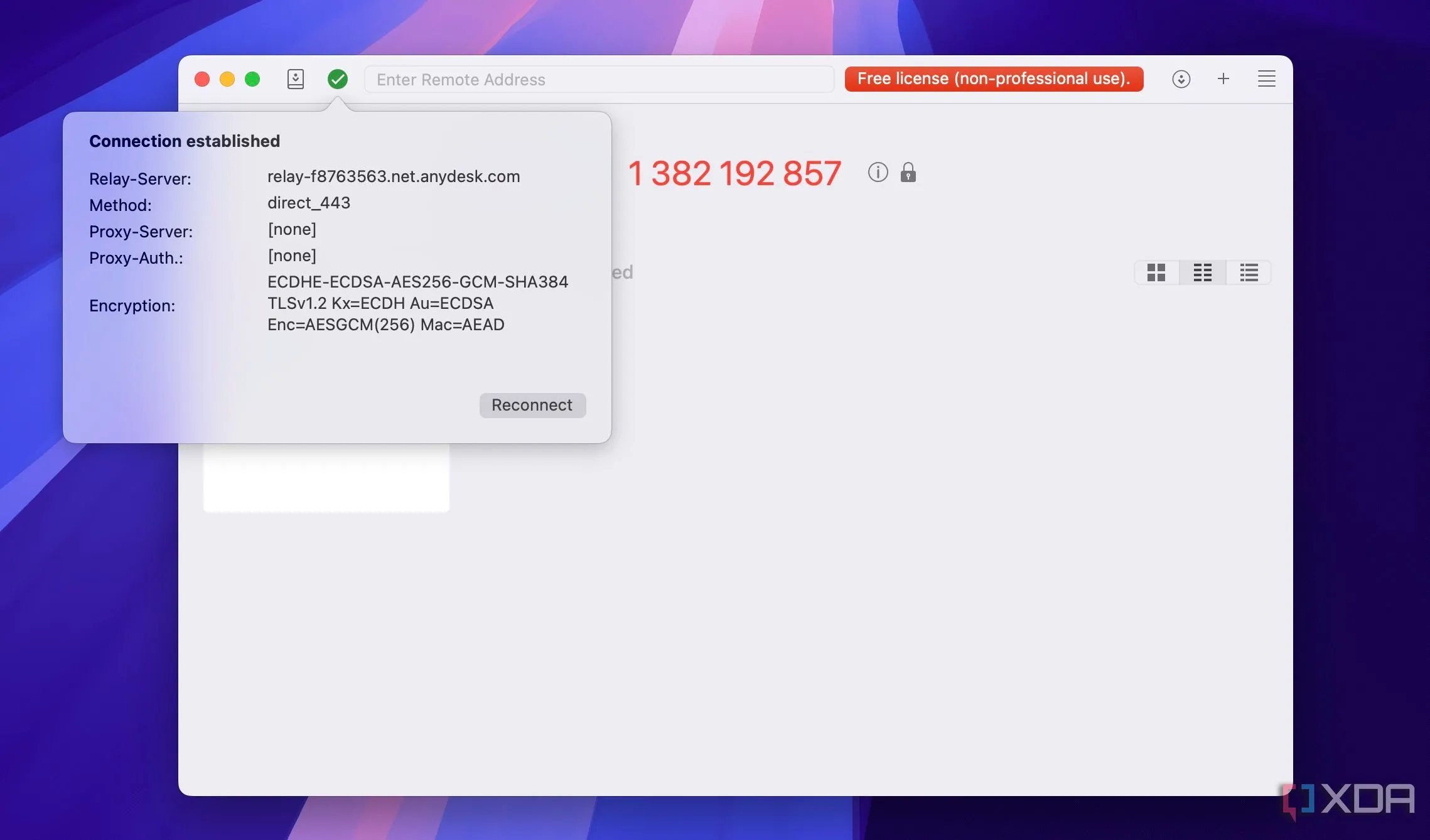 Mô tả kết nối AnyDesk an toàn và hiệu quả về chi phí so với TeamViewer