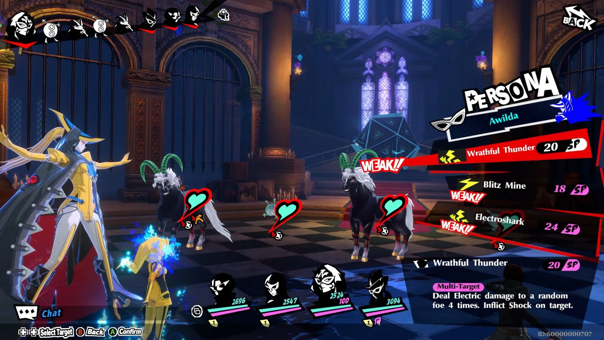 Một cảnh cắt giữa game Persona 5 The Phantom X với đồ họa phong cách anime