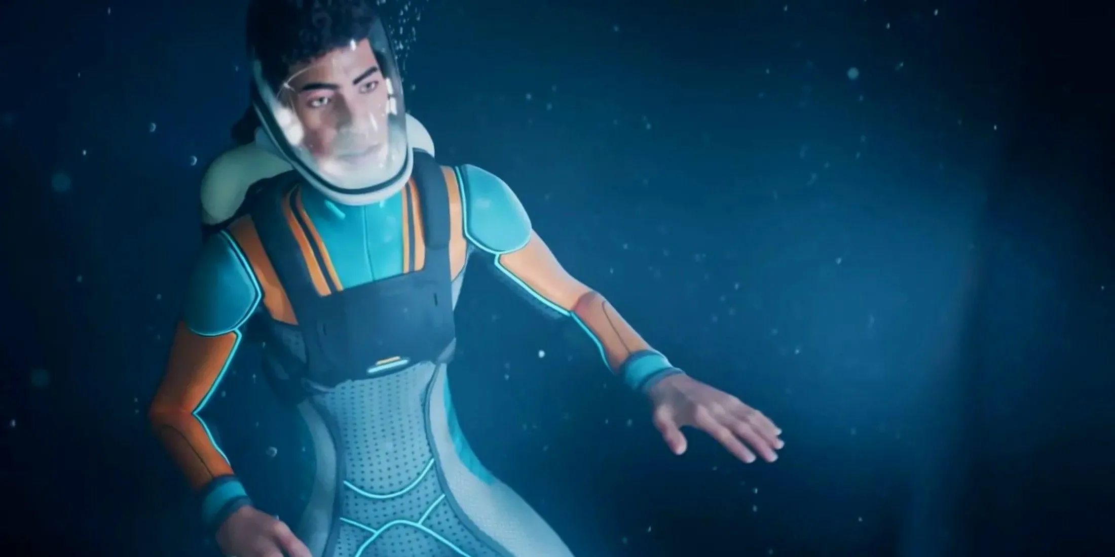 Một khoảnh khắc tĩnh từ trailer chính thức của game Subnautica 2