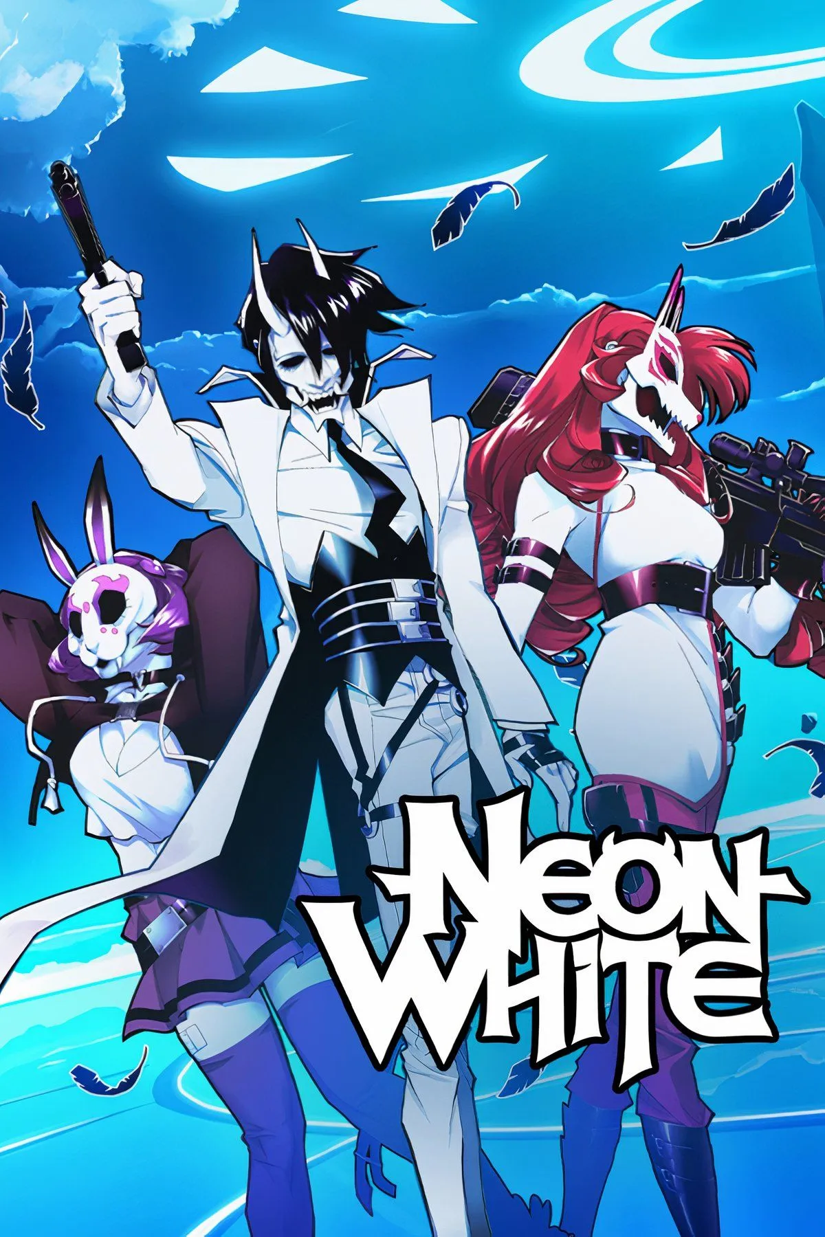 Neon White - Tựa game bắn súng tốc độ cao, lý tưởng cho 120 FPS