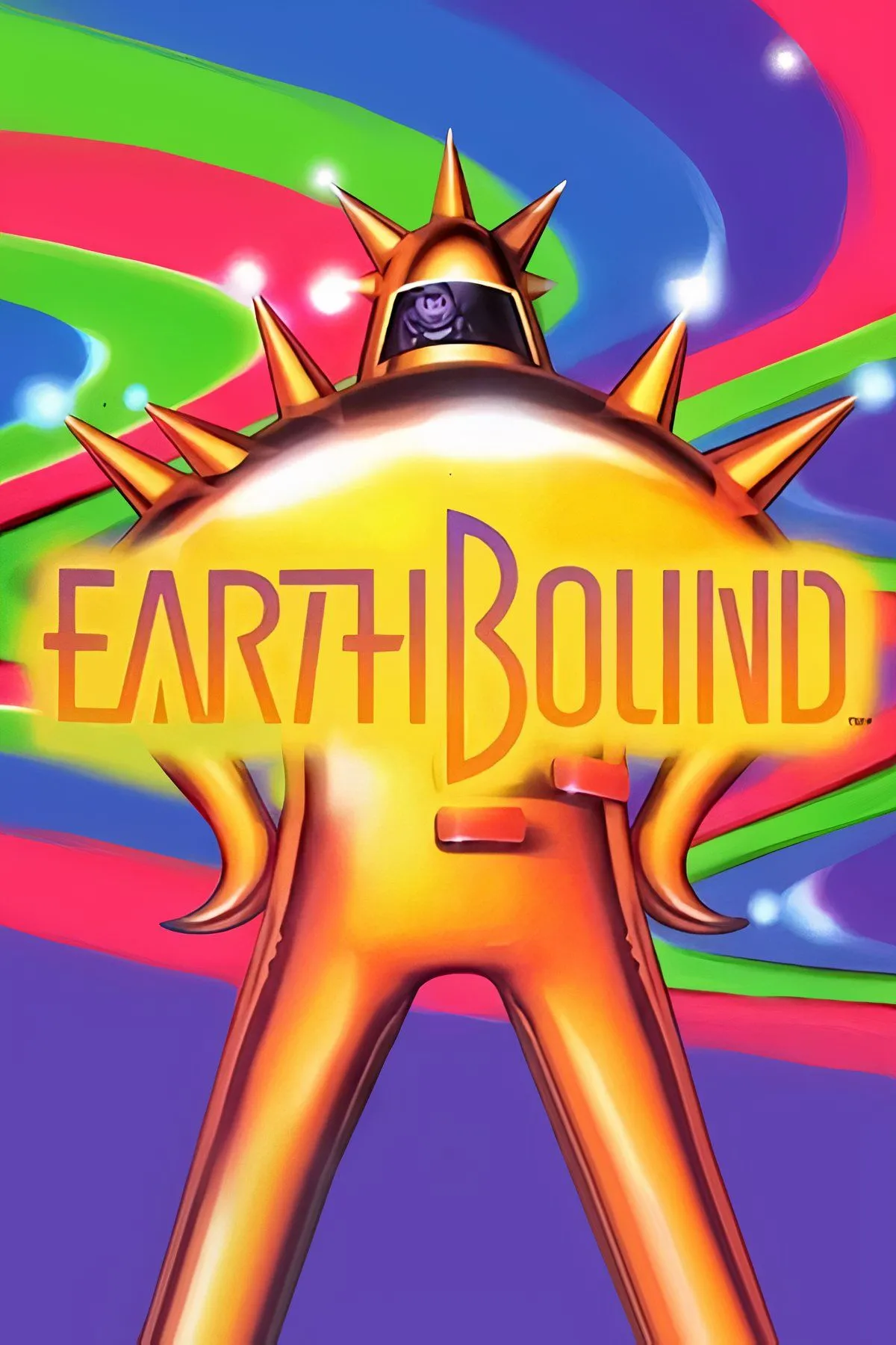 Ness và các bạn chiến đấu với kẻ thù độc đáo trong thế giới hiện đại của Earthbound