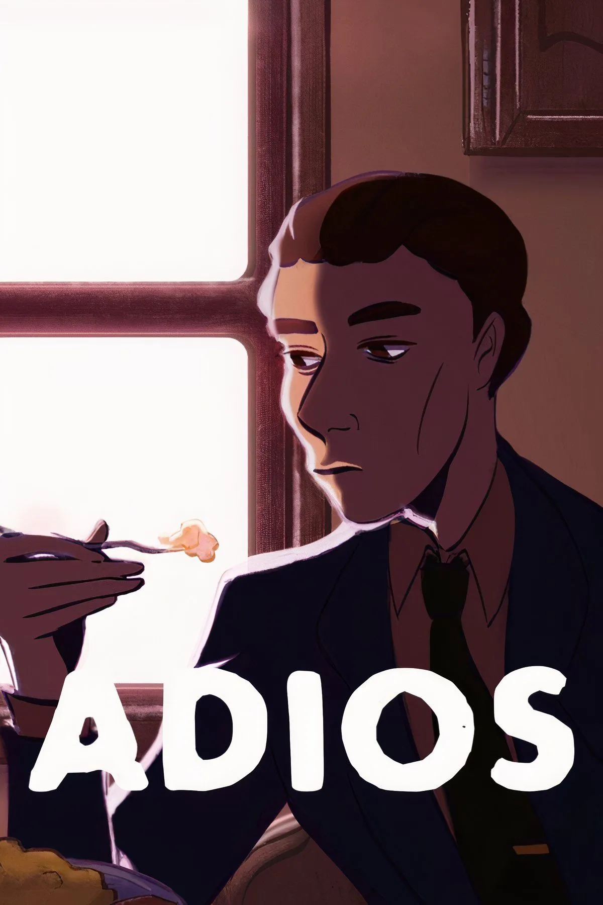 Người nông dân và tên sát thủ mafia trong game Adios, tạo nên cuộc đối thoại căng thẳng về số phận và lựa chọn