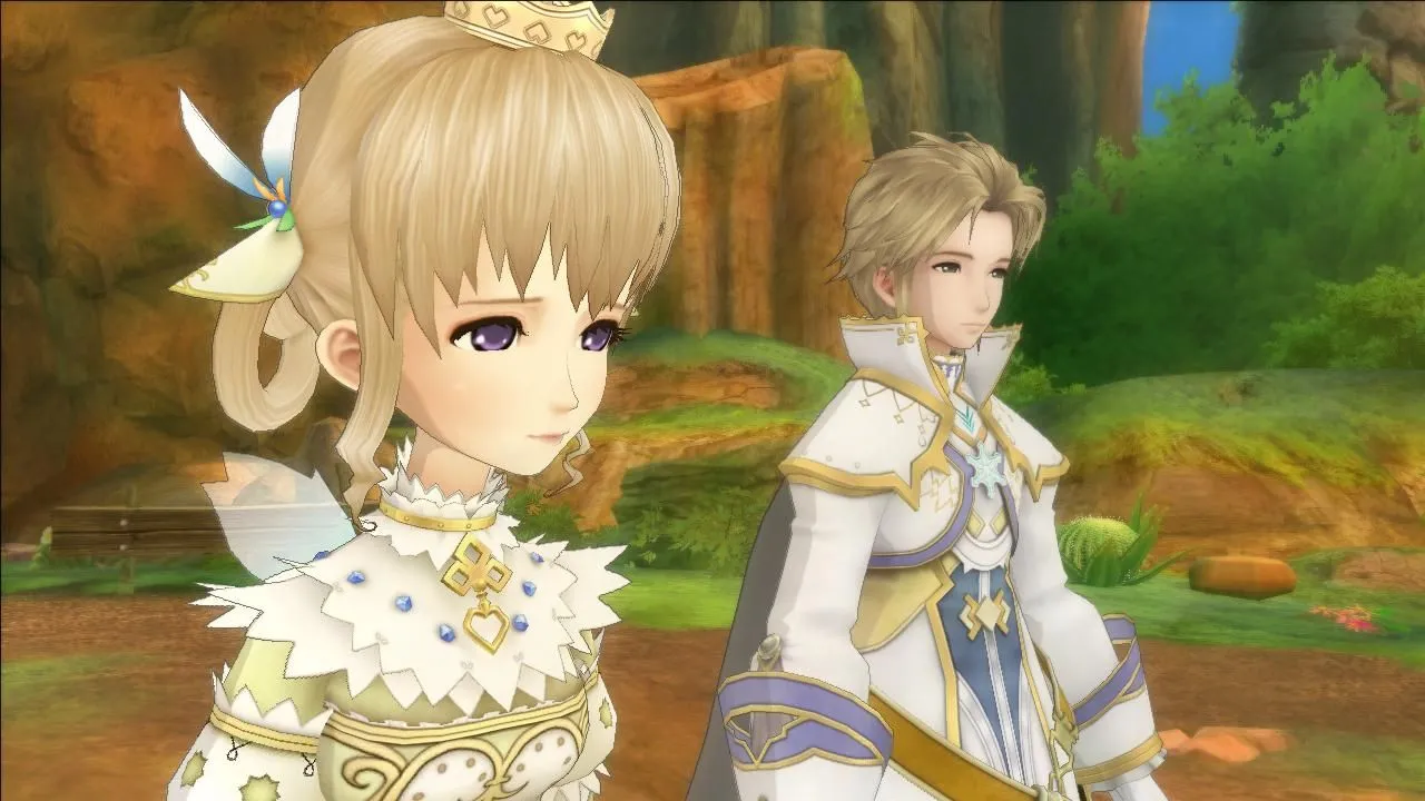 Nhân vật chính của Eternal Sonata với phong cách đồ họa anime đặc trưng