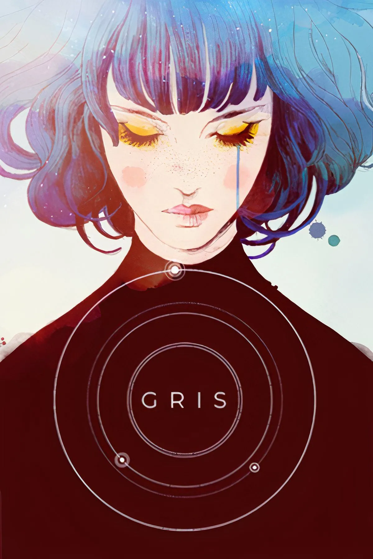 Nhân vật chính Gris trong thế giới màu nước đầy cảm xúc của game Gris