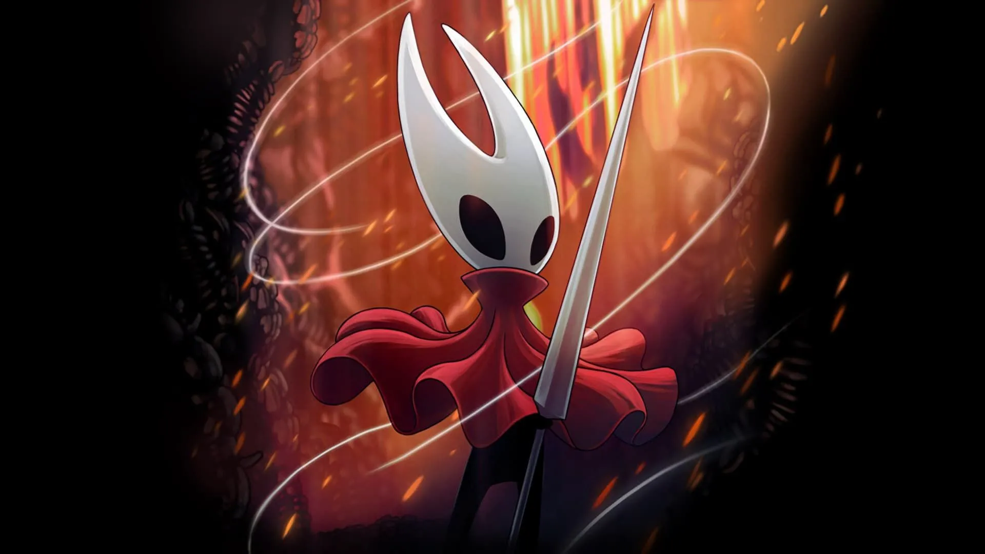 Nhân vật chính Hornet trong game Hollow Knight: Silksong