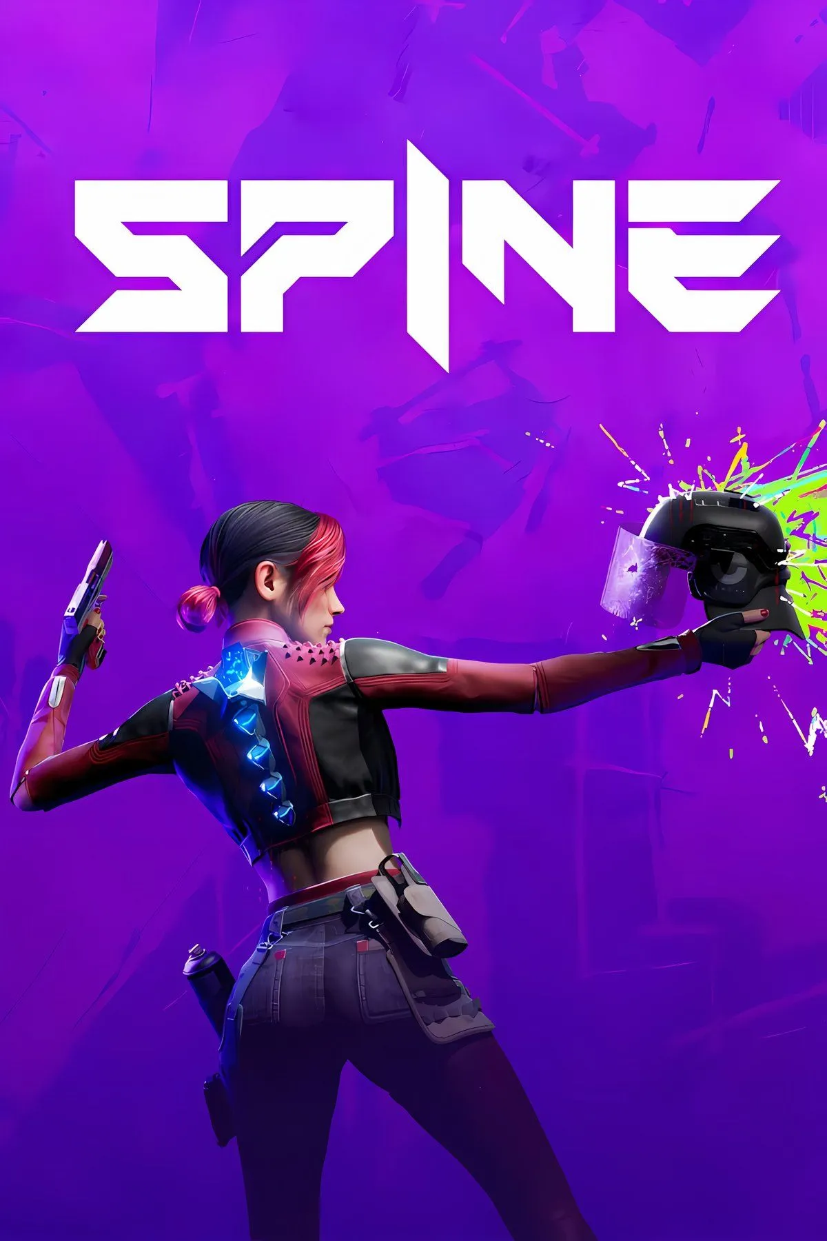Nhân vật chính trong game SPINE với phong cách hành động Gun Fu