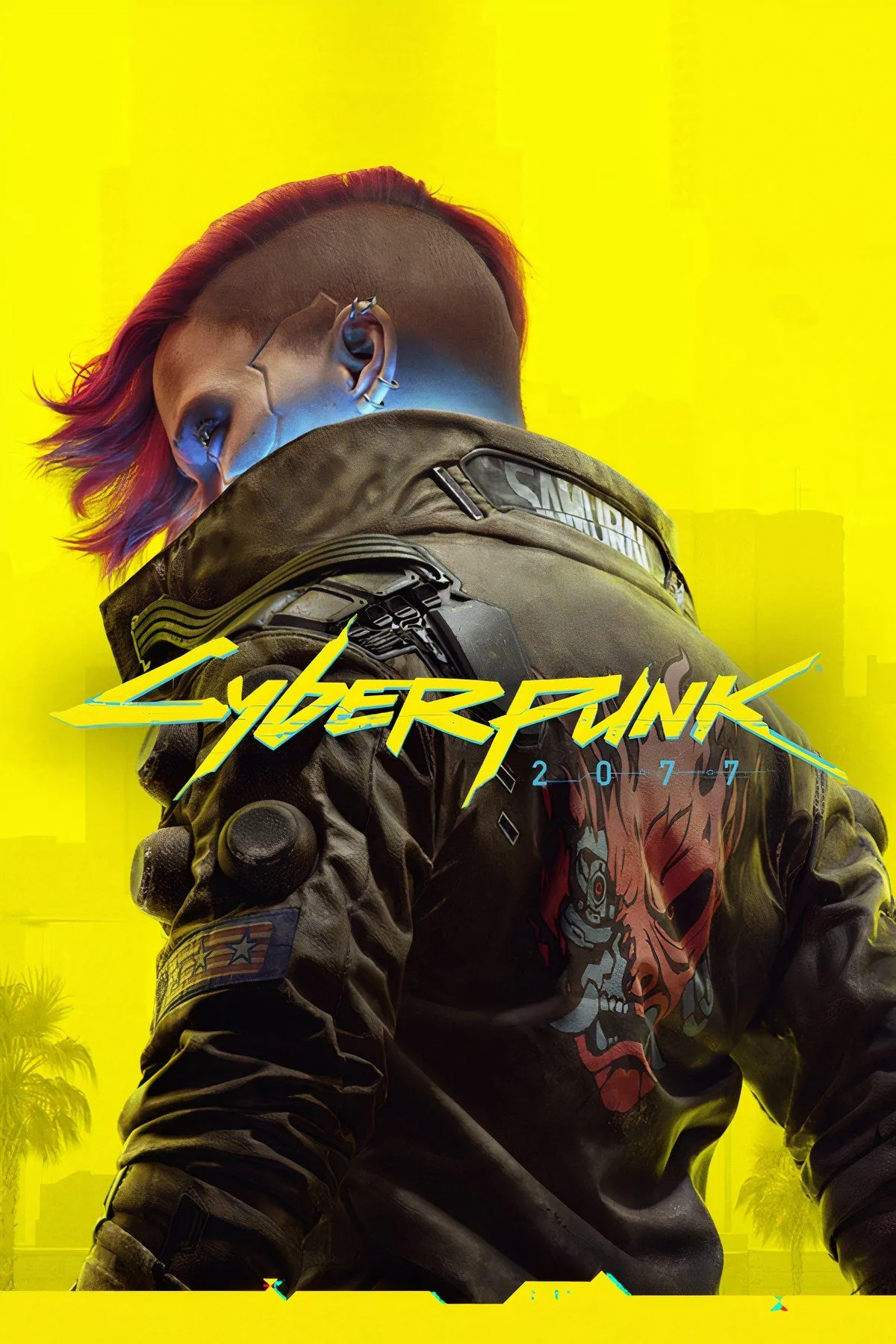 Nhân vật V trong game Cyberpunk 2077 đang di chuyển trong thành phố Night City với ánh đèn neon rực rỡ và kiến trúc tương lai.