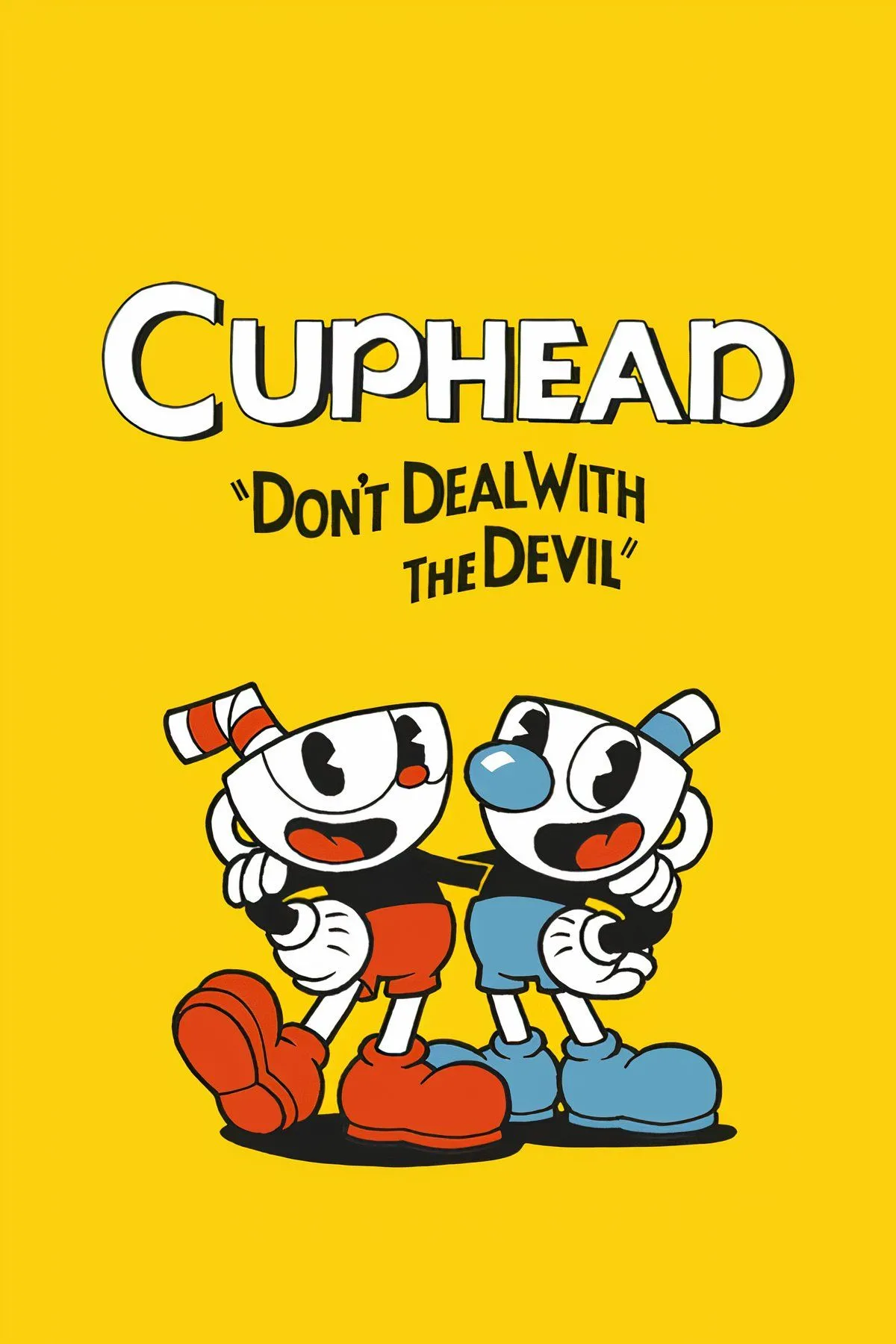 Phong cách hoạt hình cổ điển của Cuphead với nhân vật cốc đầu và màn chiến đấu boss