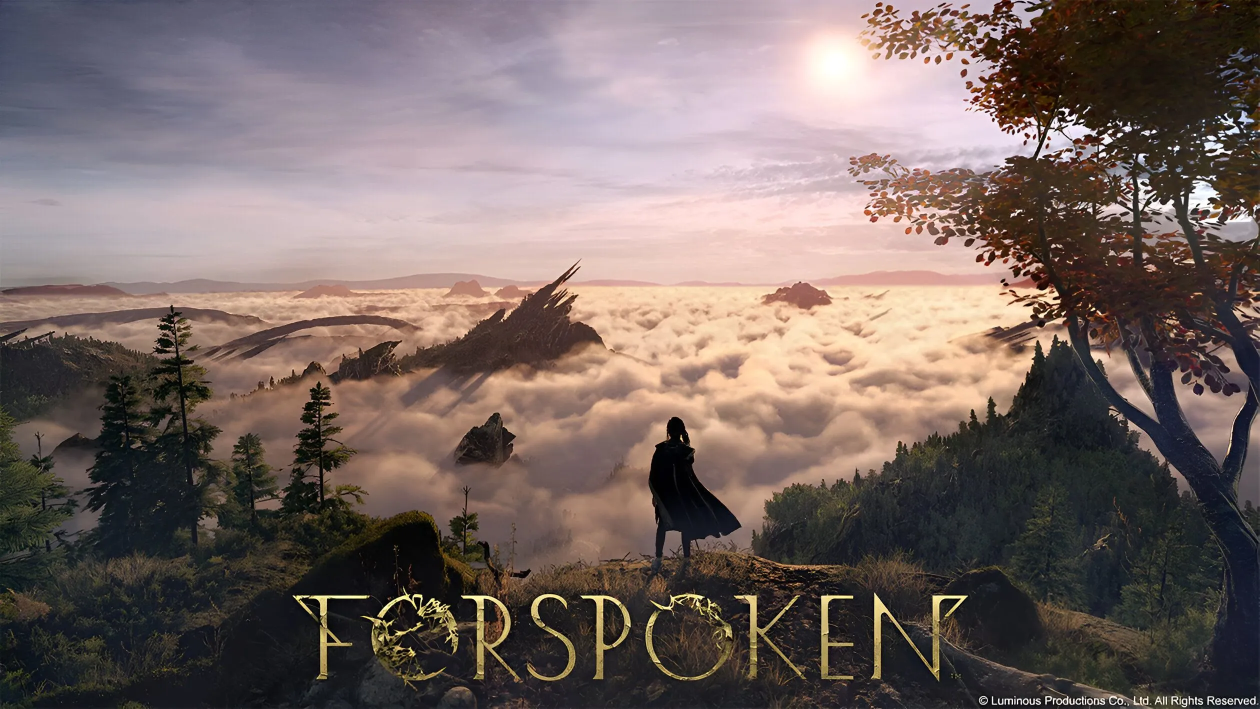 Poster quảng cáo của game Forspoken, một ví dụ về thất bại kinh doanh gây ra tác động tiêu cực đến ngành công nghiệp game.