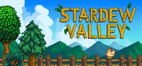 Poster quảng cáo trò chơi điện tử Stardew Valley.